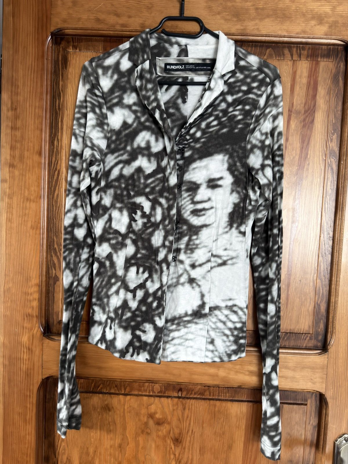 Rundholz Rundholz full print shirt M avant garde Size M / US 6-8 / IT 42-44 - 1 Thumbnail