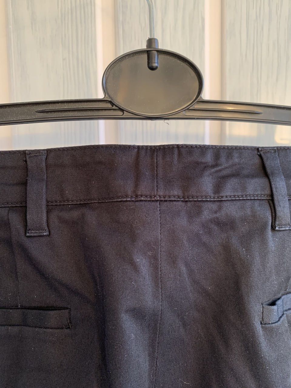 Prada × Vintage Prada Women’s 2011 Black Tab Cotton Straight Trousers Size 30" / US 8 / IT 44 - 11 Thumbnail