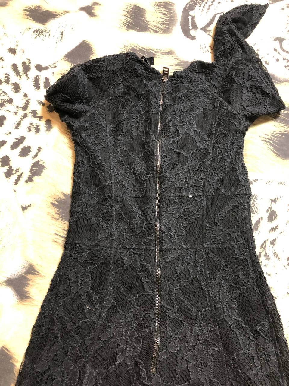 Burberry Prorsum VINTAGE BURBERRY PRORSUM Lace Mini Dress Black Size XS / US 0-2 / IT 36-38 - 17 Thumbnail