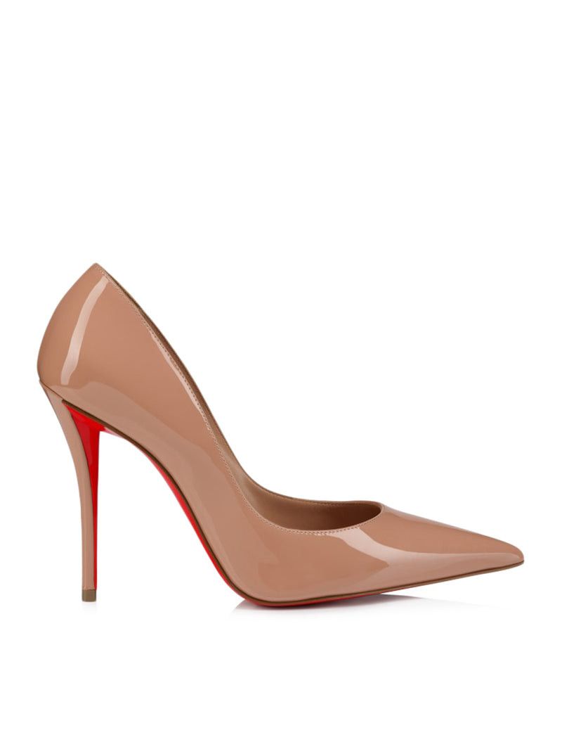 Christian Louboutin MISS Z 100MM PATENT LEATHER PUMPS IN BLUSH Size US 10 / IT 40 - 1 Thumbnail