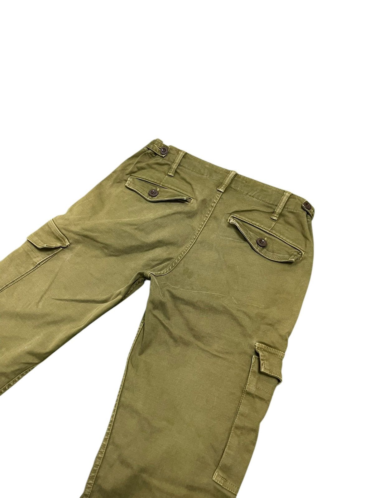 Japanese Brand × Johnbull John Bull Buckle Military Heavy CottonCargo Pants (23) Size US 32 / EU 48 - 3 Thumbnail