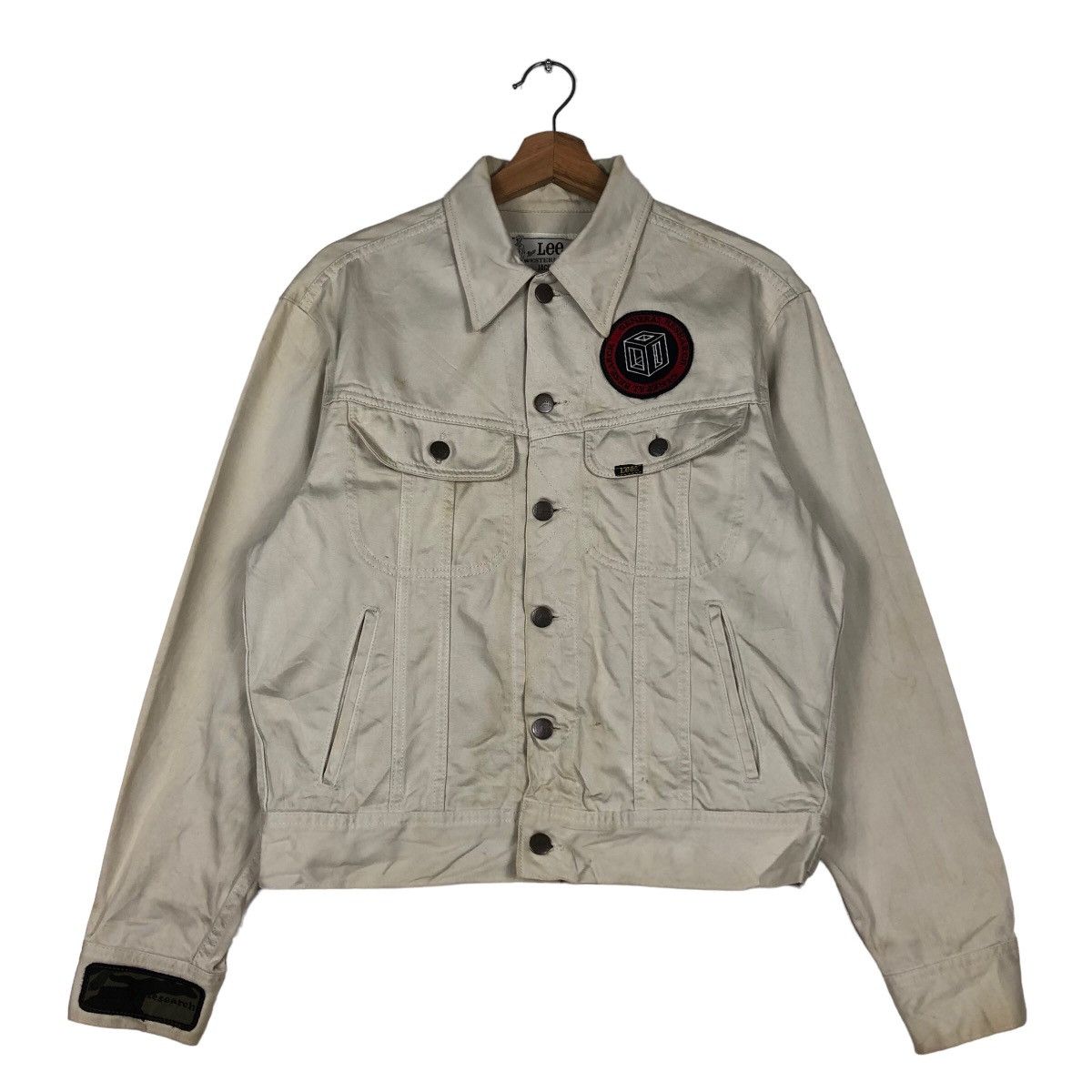 Japanese Brand 🔥Vintage Biker Jacket Trucker Lee Western Cowboys Pocket Size US M / EU 48-50 / 2 - 1 Thumbnail