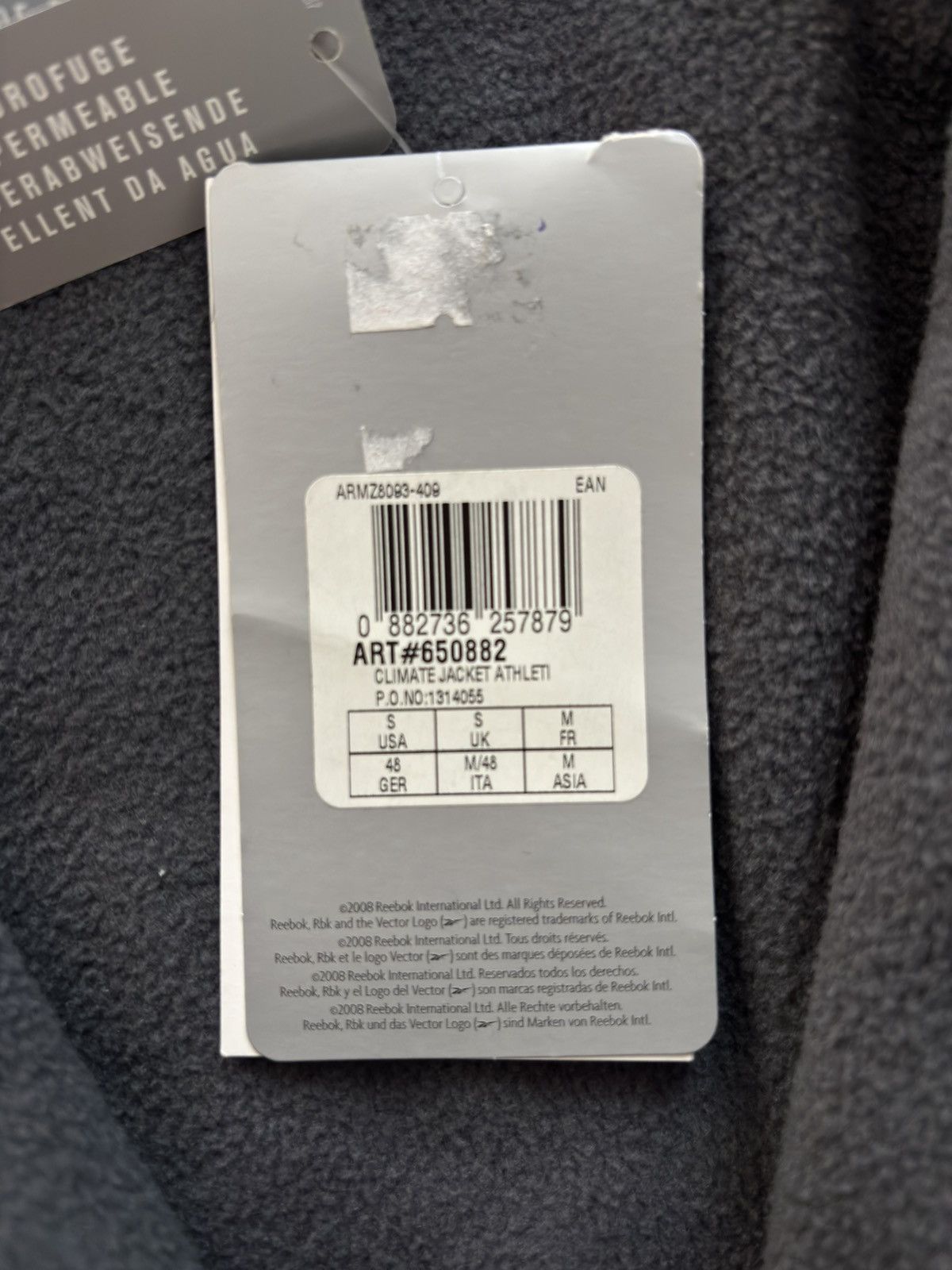 Reebok RBK Climate Jacket Athletic Size US S / EU 44-46 / 1 - 7 Thumbnail