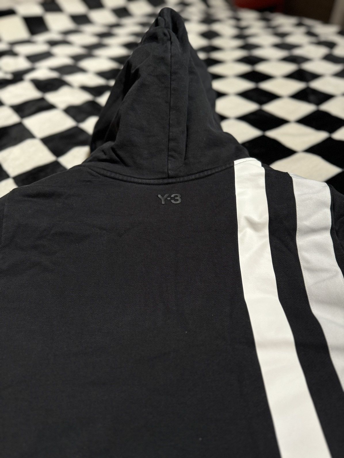 Y-3 OVERSIZED 3 QUARTER HOODIE 3 STRIPES ADIDAS SWEATSHIRT Size US M / EU 48-50 / 2 - 2 Thumbnail