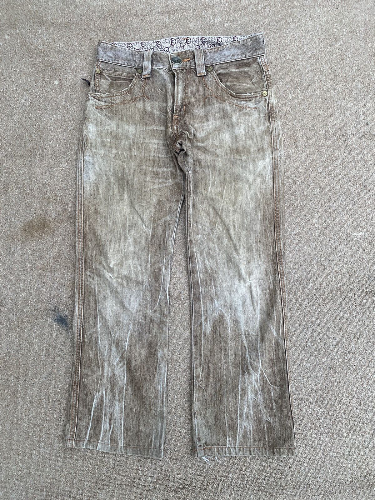14th Addiction × Edwin × Vintage Vintage edwin blue trip loose cut denim Size US 30 / EU 46 - 2 Thumbnail