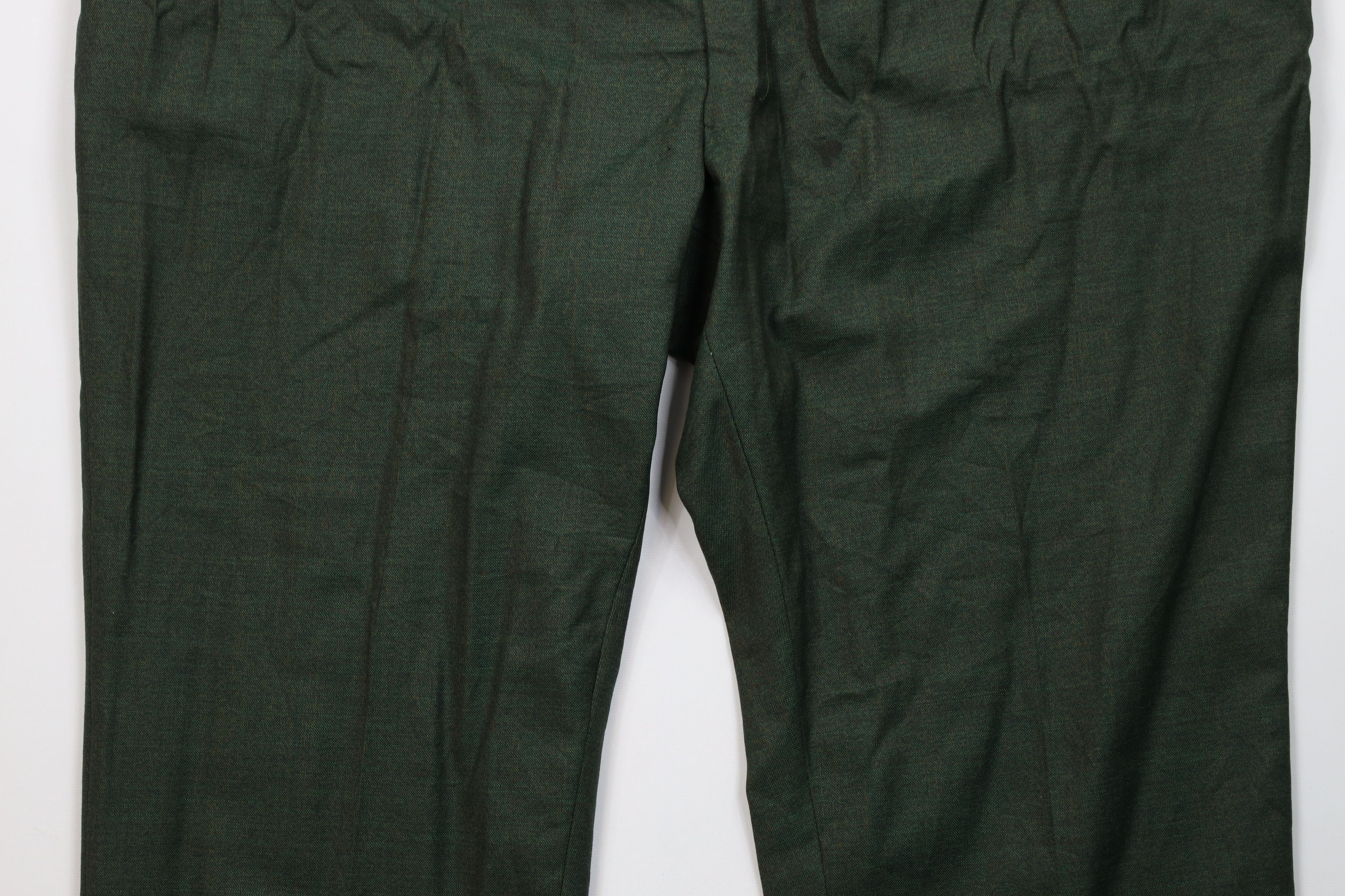 Vintage Vintage 50s 60s Rockabilly Gabardine Chino Pants Green USA Size US 44 / EU 60 - 3 Thumbnail