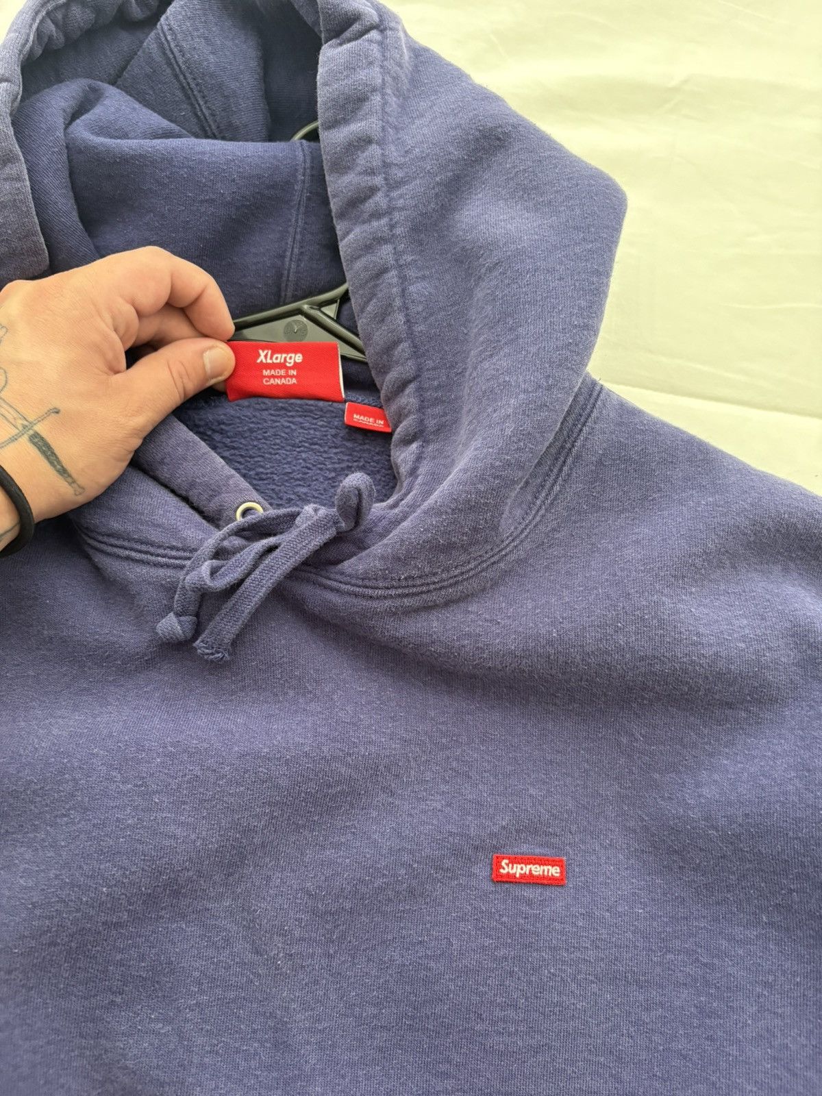 Supreme 2021 Supreme Small Box Logo Hoodie Size US XL / EU 56 / 4 - 3 Thumbnail