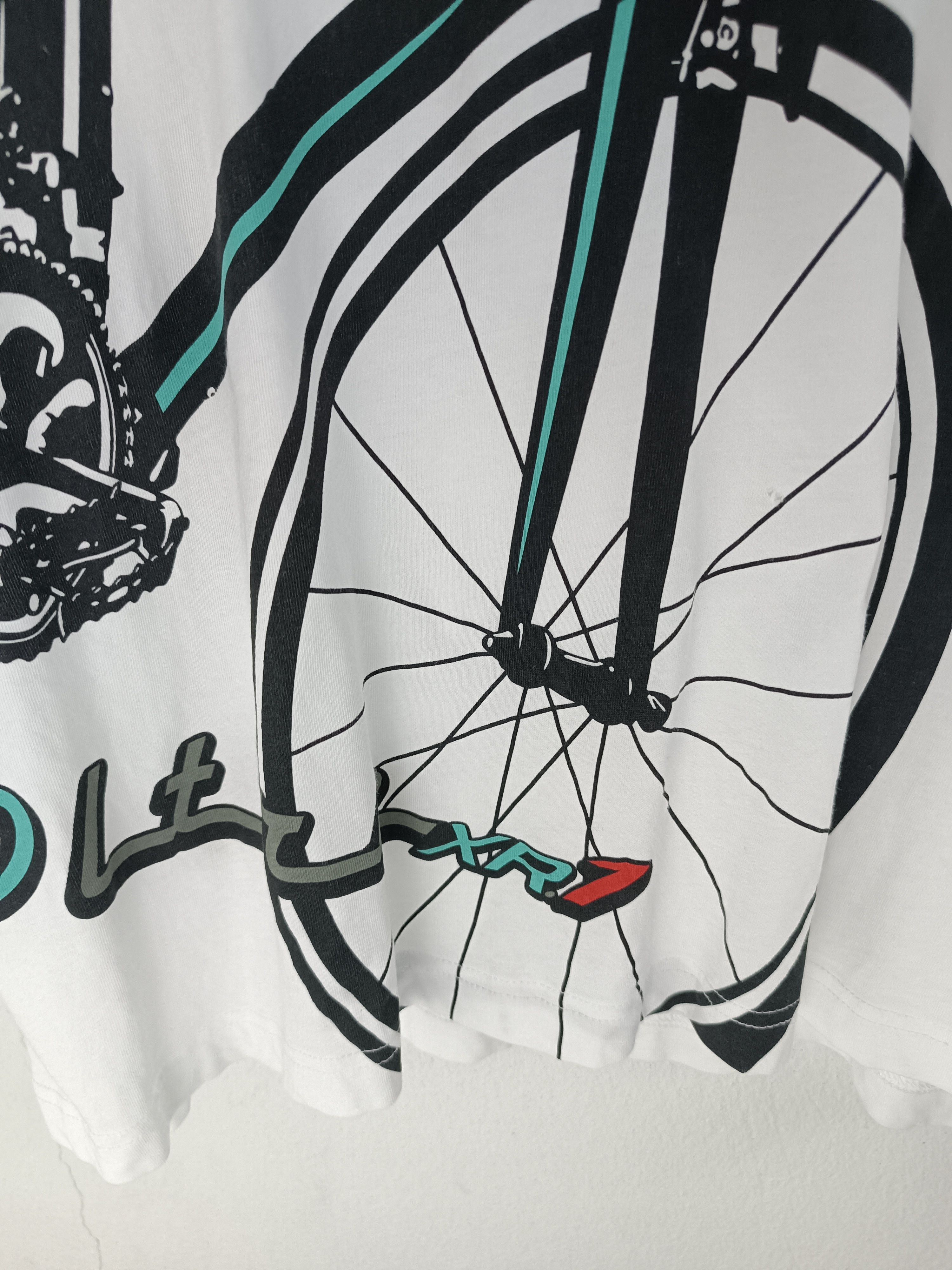 Bicycle VINTAGE BIANCHI BICYCLE RACING FIXIE TOUR DE FRANCE TEE Size US L / EU 52-54 / 3 - 10 Thumbnail