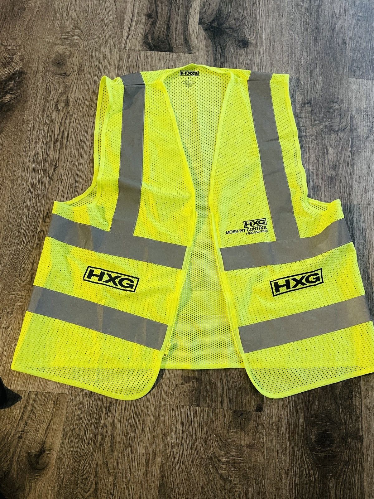 Pre-owned Playboi Carti Homixide Gang Tour Vest In Yellow