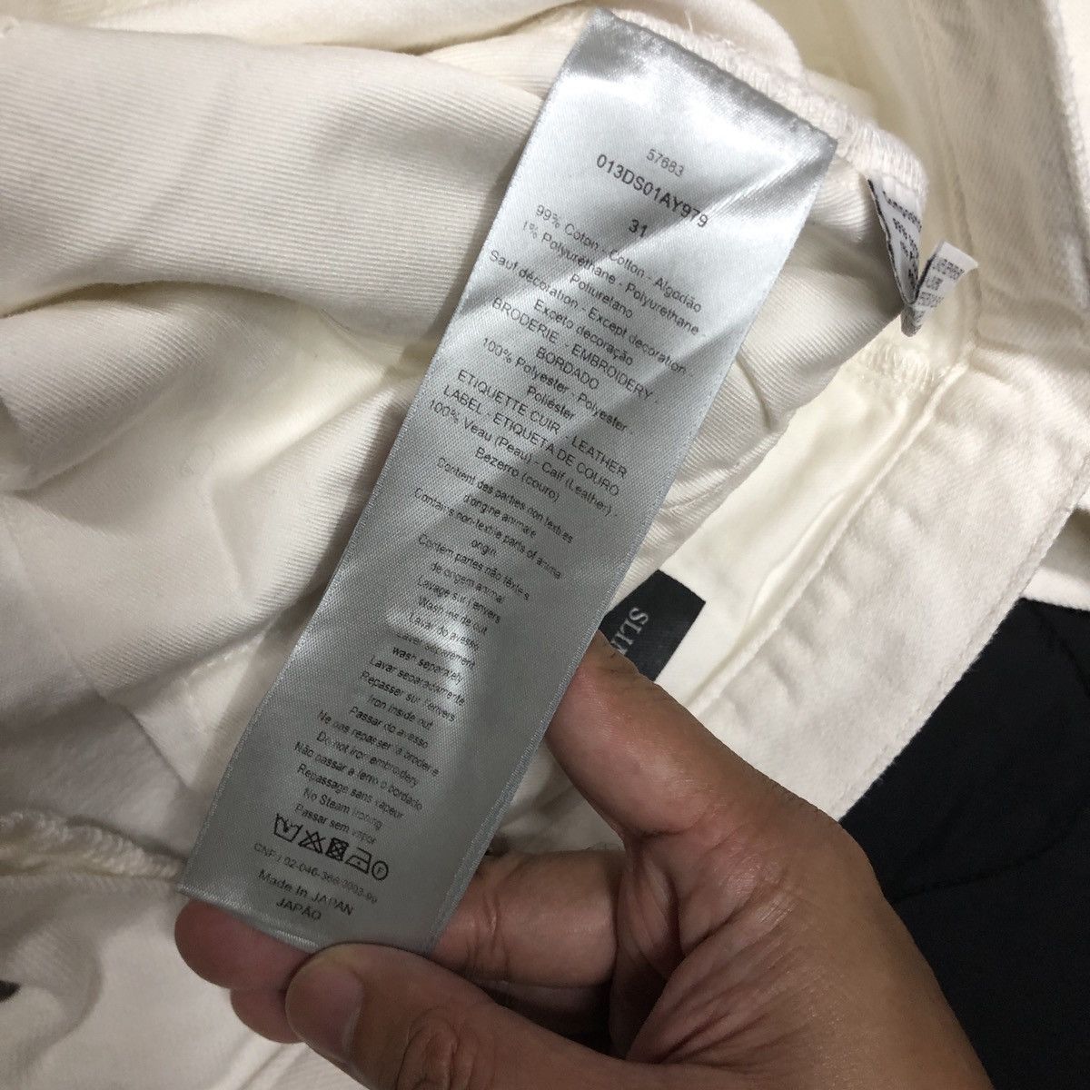 Dior Dior selvedge jeans Size US 31 - 22 Thumbnail
