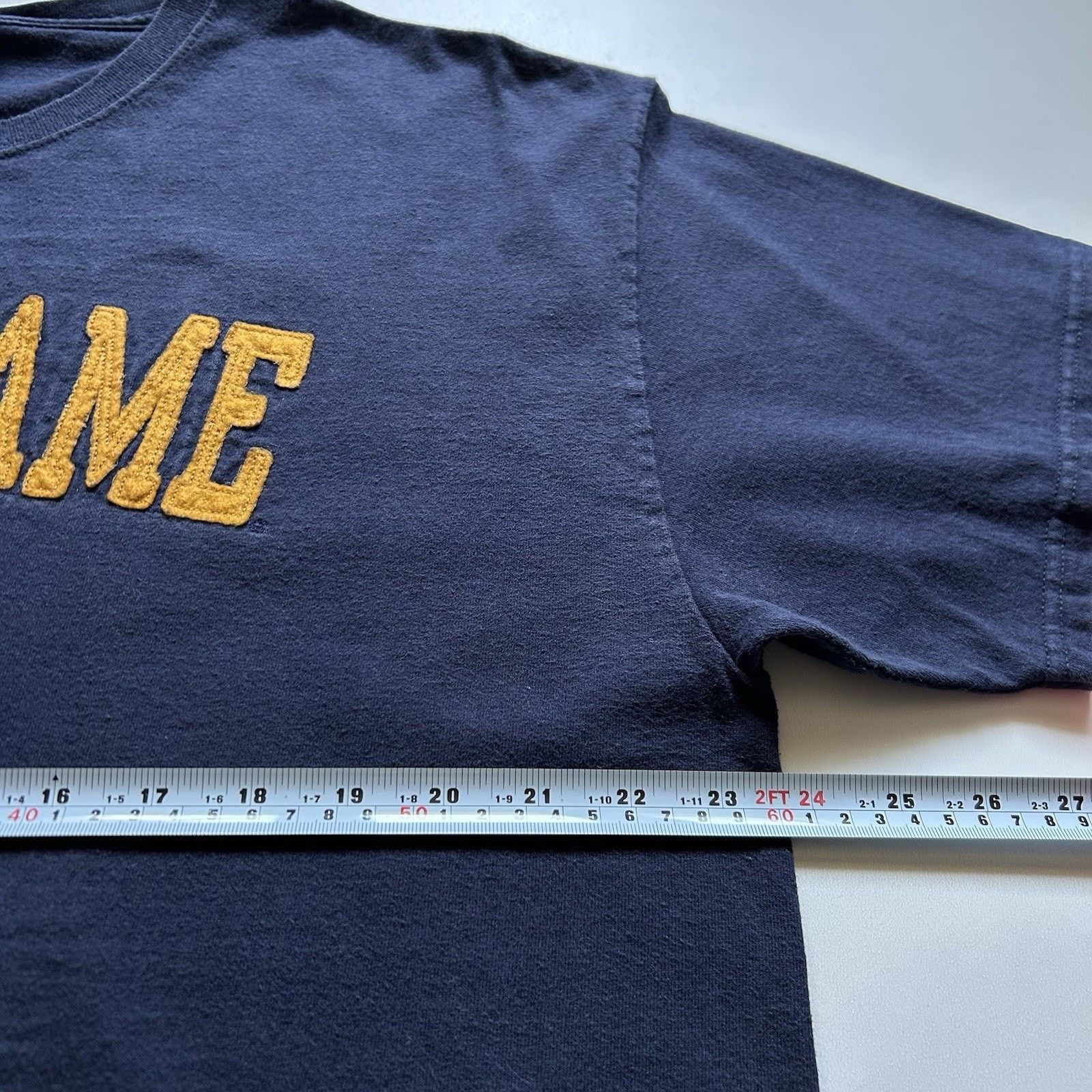 NCAA × Vintage Vintage Notre Dame T Shirt XL Y2K NCAA Fighting Irish Rare Size US XL / EU 56 / 4 - 7 Thumbnail