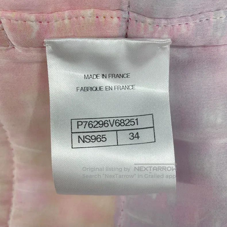 Chanel Chanel 24C pink full-print logo bathrobe coat Size XXS / US 00 / IT 34 - 6 Thumbnail