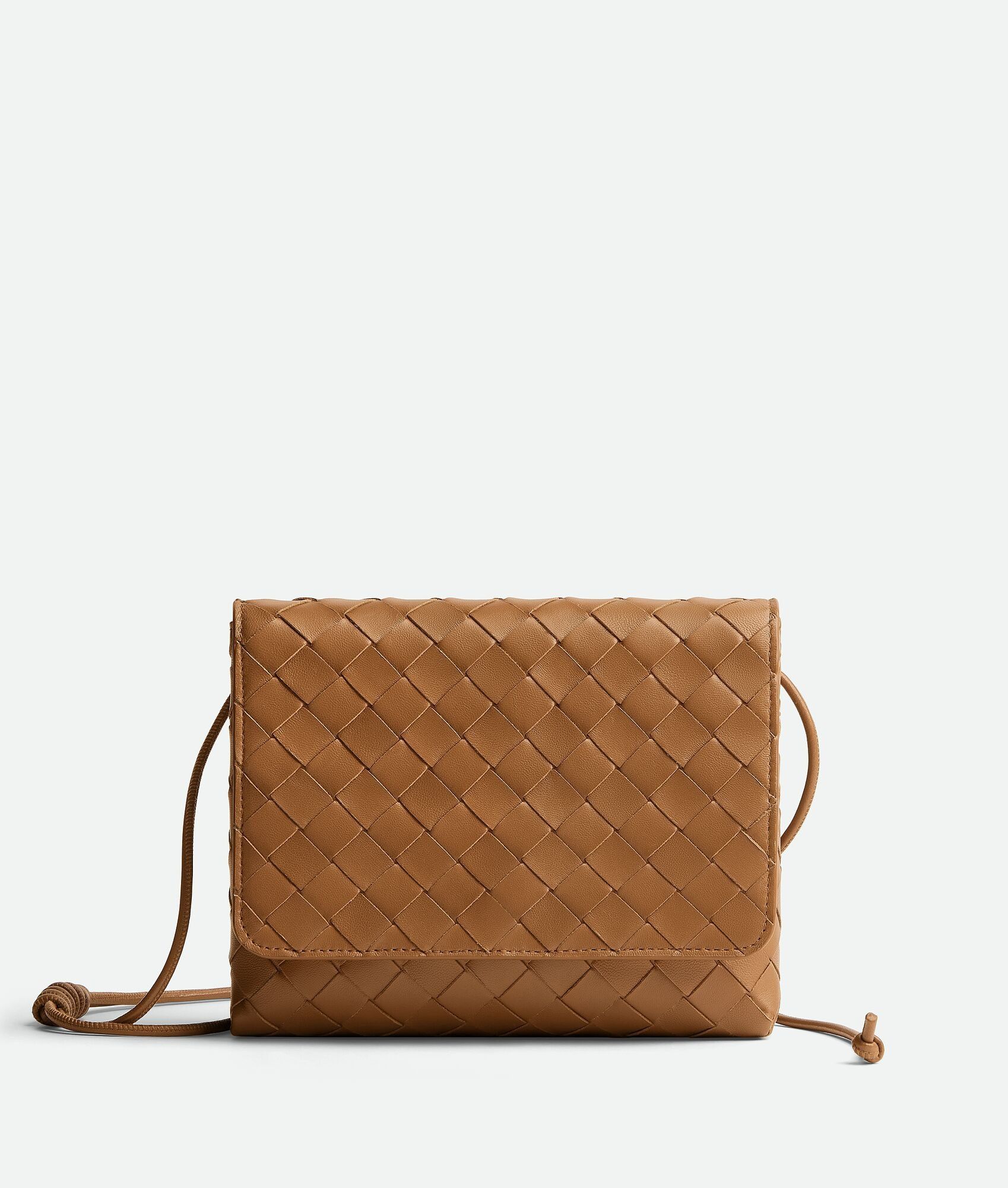 Bottega Veneta o1n1vont0325 Size: OS / Mini Intrecciato Cross-Body Bag Size ONE SIZE - 1 Thumbnail