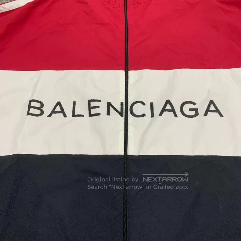 Balenciaga Balenciaga size 38 Patchwork Color Blocked Windbreaker Jac Size S / US 4 / IT 40 - 3 Thumbnail