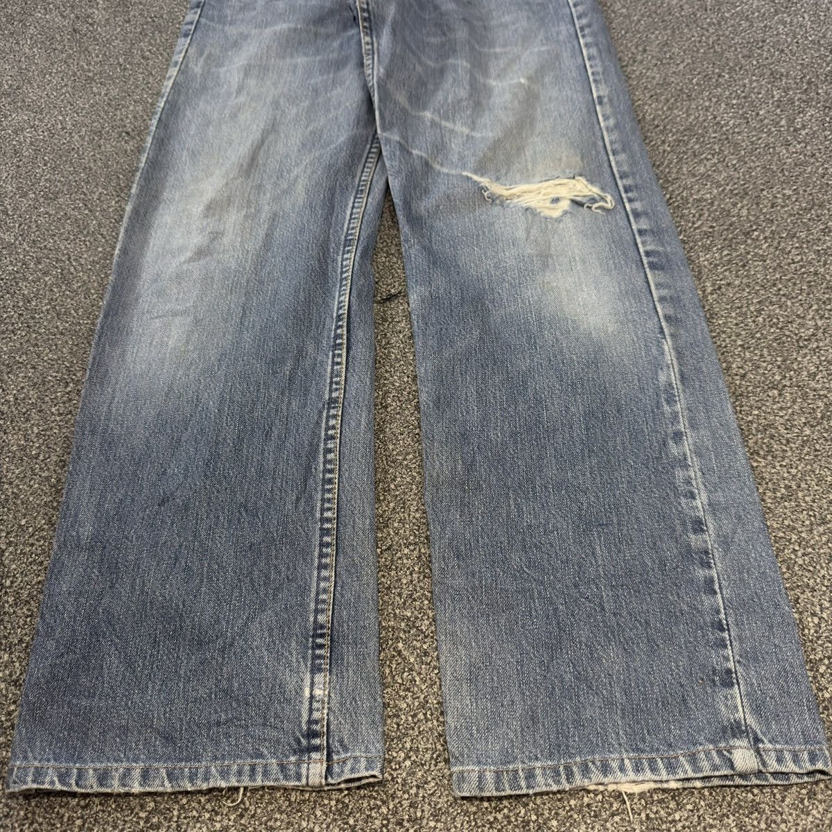 Engineered Garments × Levi's 🇺🇸 Vintage 1997 Levis 519 Faded Aging Denim Made In Usa W31 Size US 31 - 6 Thumbnail