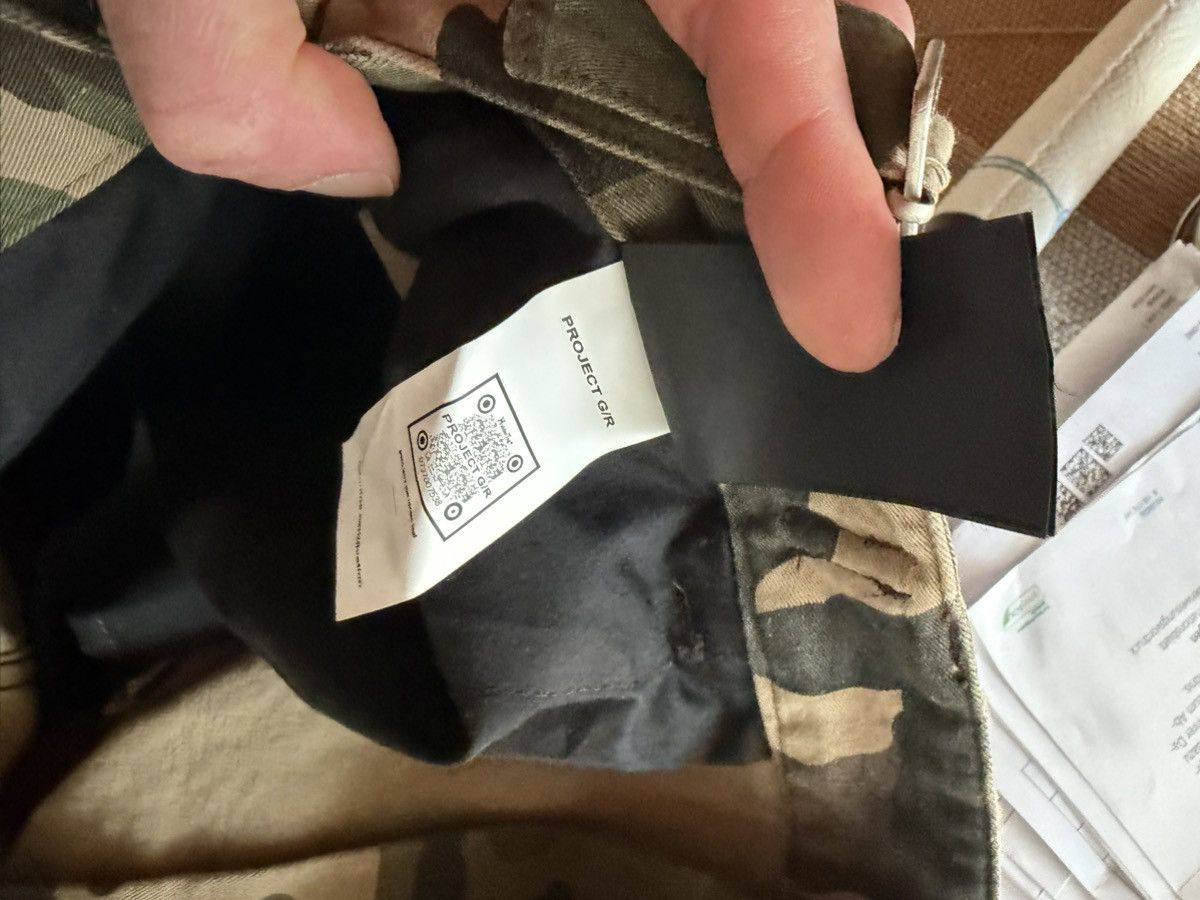 PROJECT G/R PROJECT G/R CAMO CARGO SHORTS Size US 34 / EU 50 - 9 Thumbnail