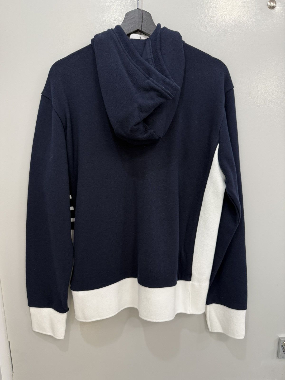 Thom Browne Thom Browne Navy/White Zip up Size US M / EU 48-50 / 2 - 4 Thumbnail