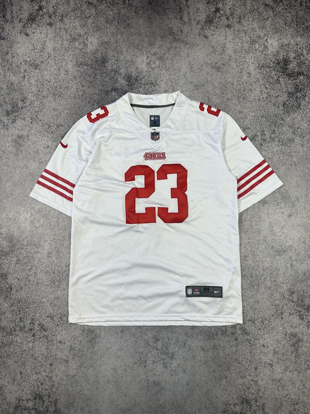 NFL Nike 49ers McCaffrey 23 Jersey Streetwear USA NFL Rare M Size US M / EU 48-50 / 2 - 1 Thumbnail