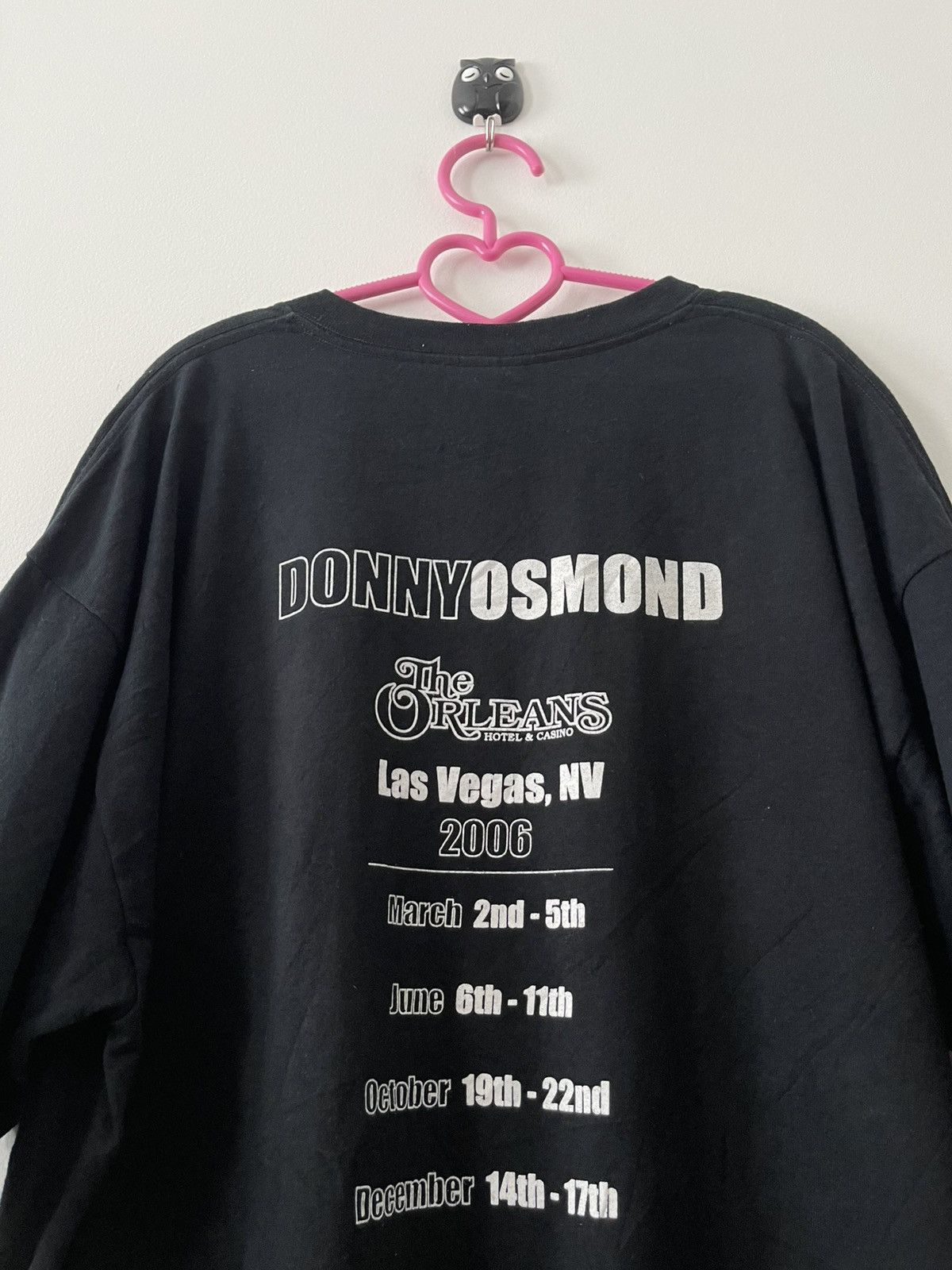 Band Tees Rare Vintage DONNY OSMOND 2006 Tee Size US XL / EU 56 / 4 - 4 Thumbnail