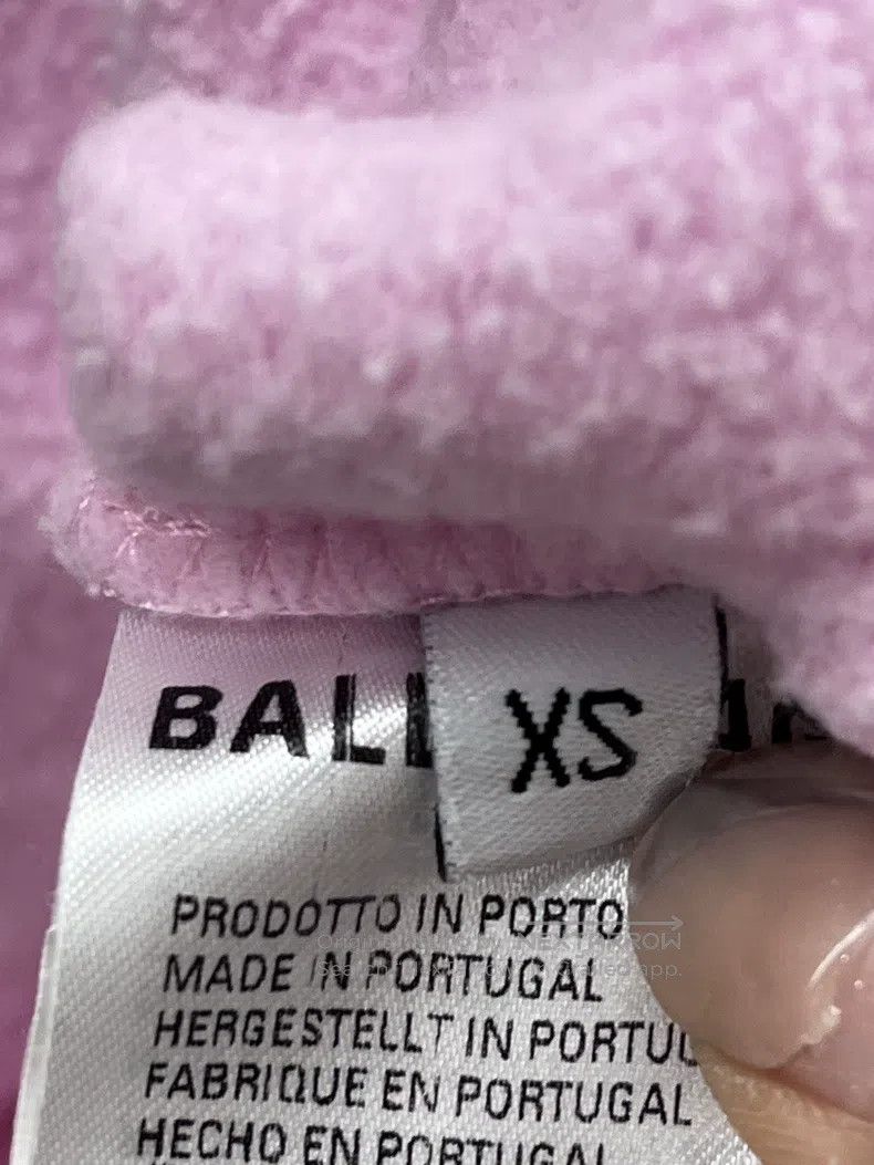 Other Balenciaga Pink front and back logo hoodie Size US XS / EU 42 / 0 - 4 Thumbnail