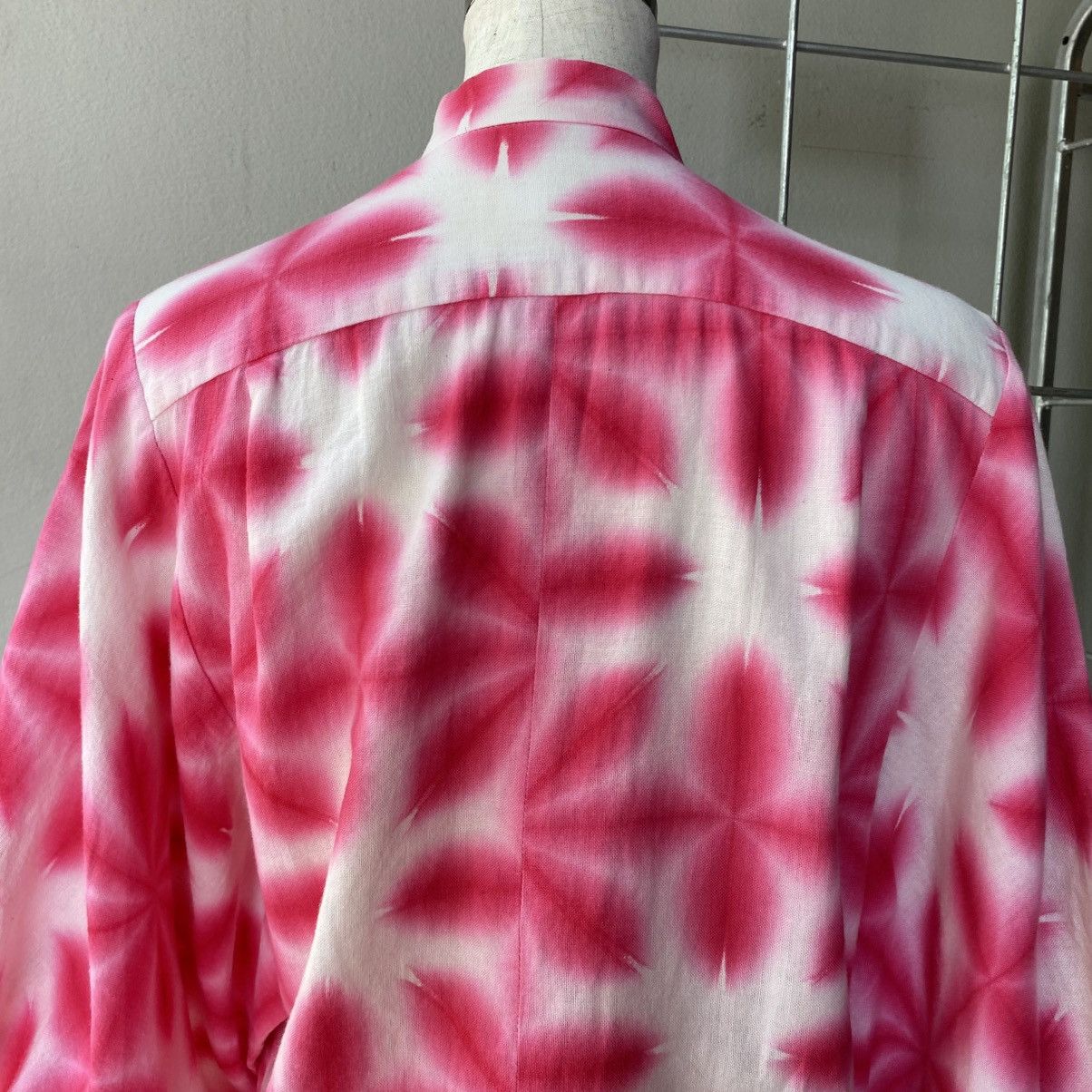 SOU SOU SOU SOU Pink Shibori Kimono Sleeve Blouse Size S / US 4 / IT 40 - 6 Thumbnail