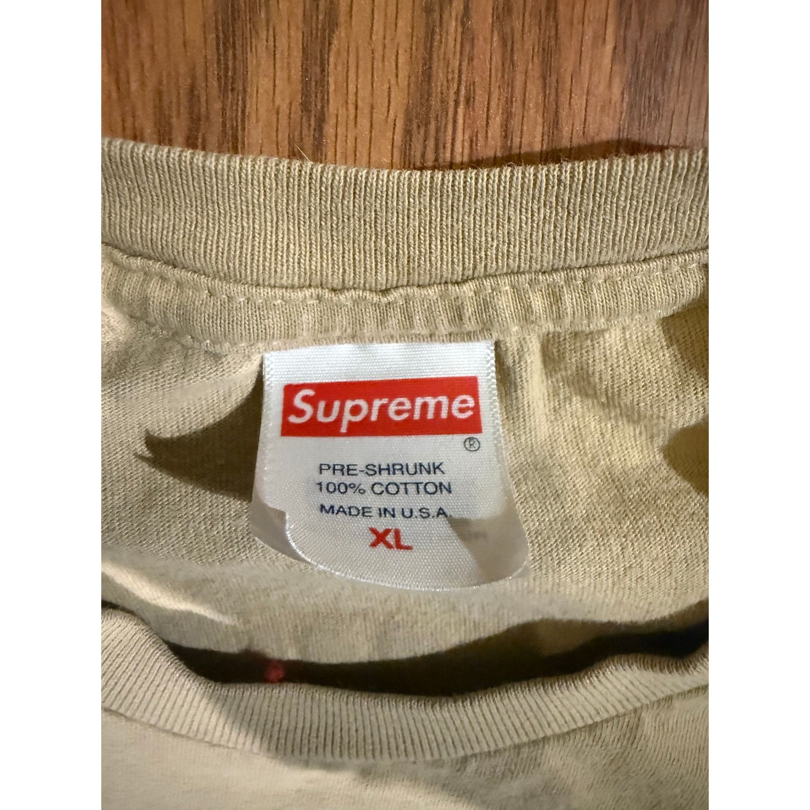 Supreme SUPREME Worship kahki colored Size XL Size US XL / EU 56 / 4 - 4 Thumbnail