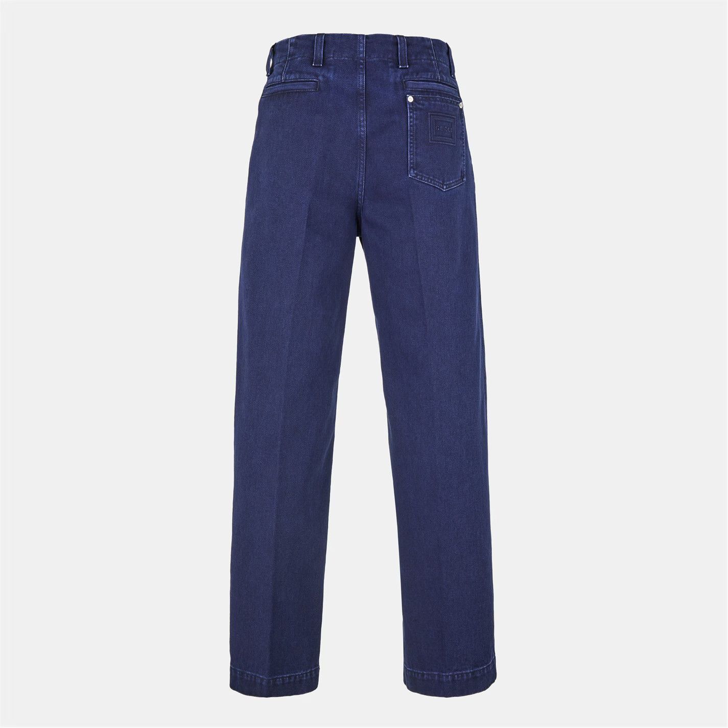 Gucci o1g2r1mq0426 Straight Leg Jeans in Blue Size US 34 / EU 50 - 2 Thumbnail