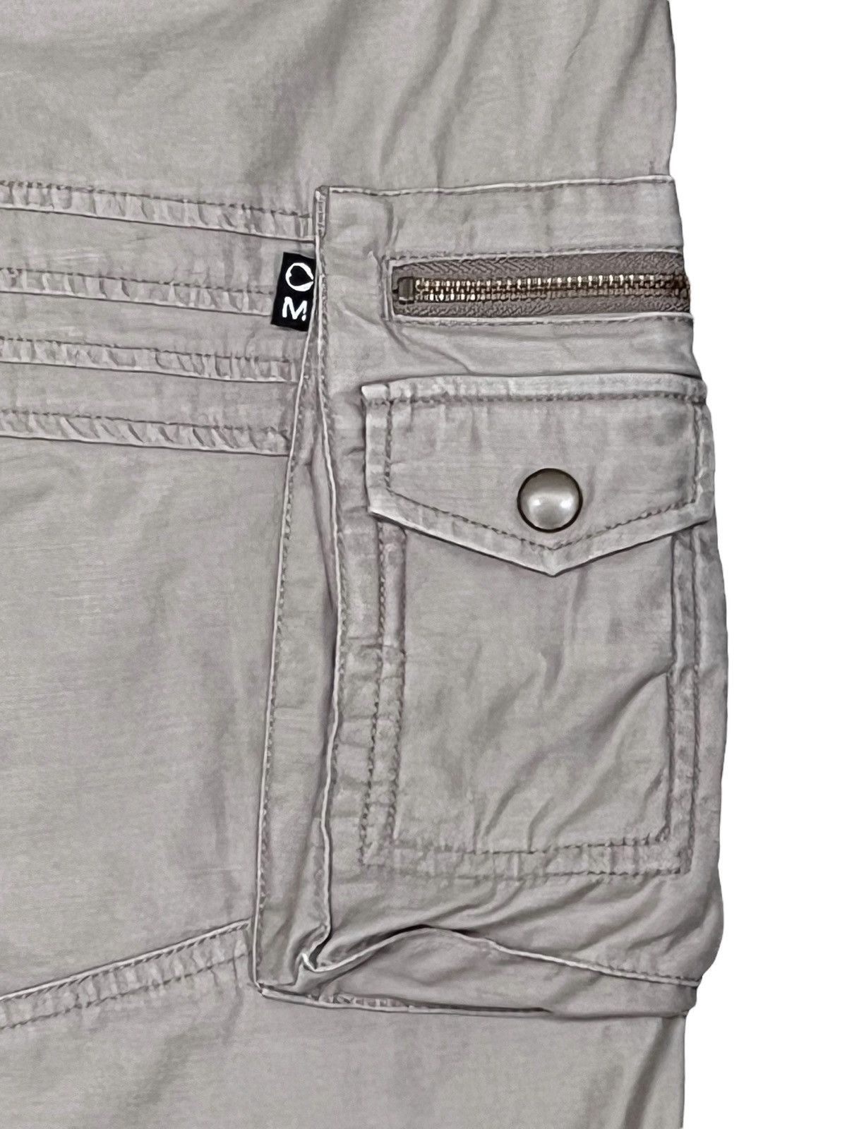 Morgan Homme Morgan Homme Double Waist Lace-Up 10 Pocket Y2K Cargo Pants Size US 32 / EU 48 - 7 Thumbnail