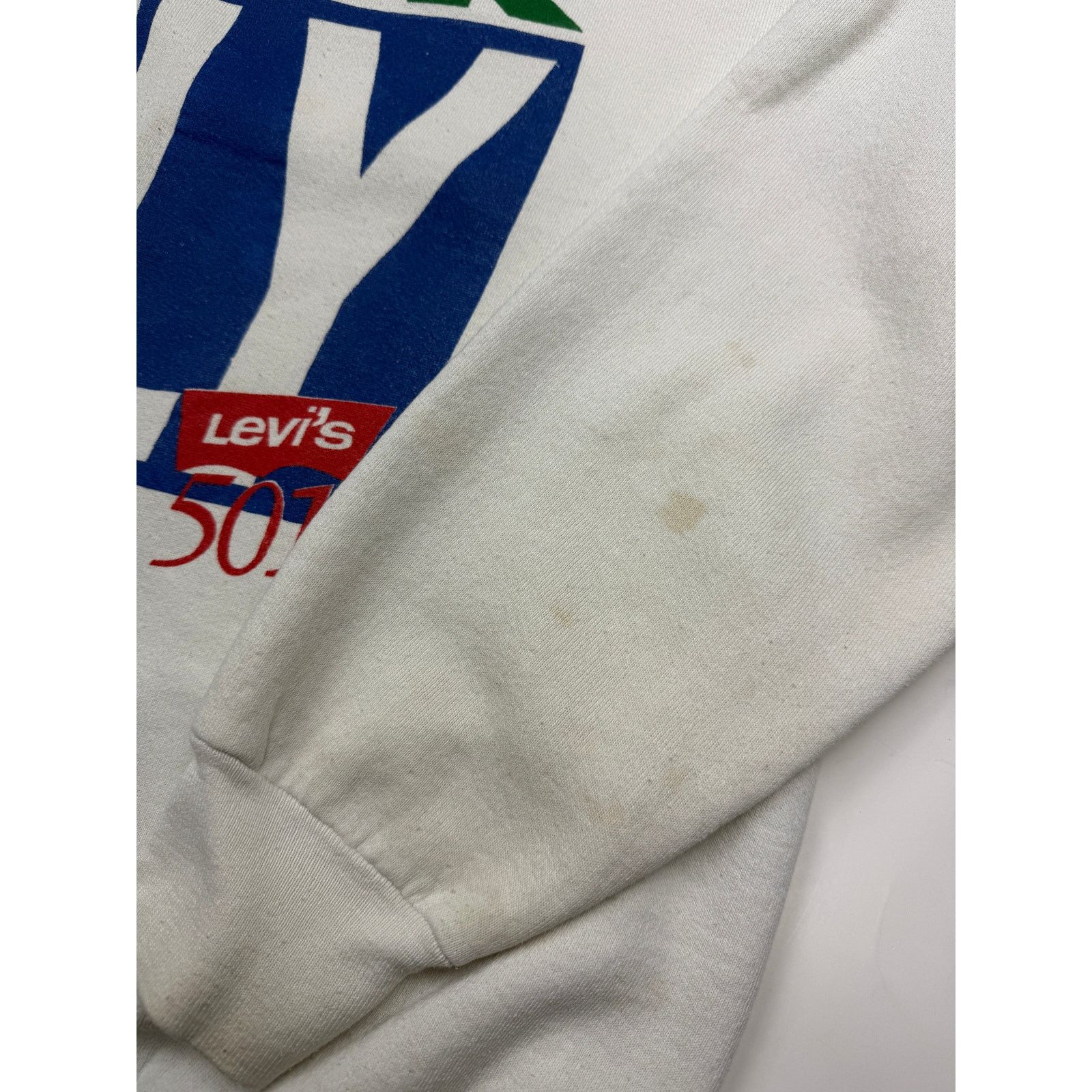 Vintage Vintage 80s/90s Levis 501 Button Your Fly Big Graphic Size L Size US L / EU 52-54 / 3 - 5 Thumbnail