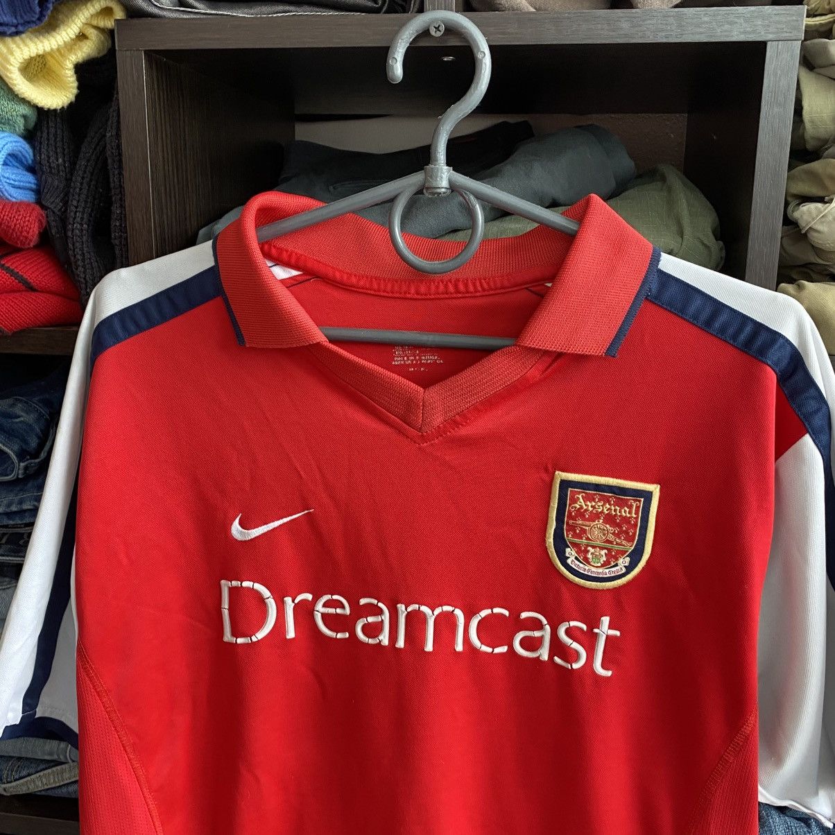 Nike Vintage Nike Arcenal 1990’s Dreamcast Rare soccer jersey Size US XS / EU 42 / 0 - 2 Thumbnail