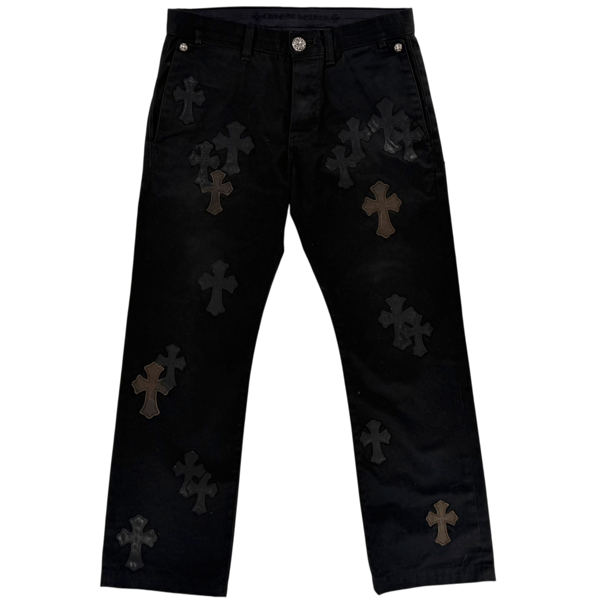Chrome Hearts 40 Patch Chino Pant Black Size US 32 / EU 48 - 1 Thumbnail