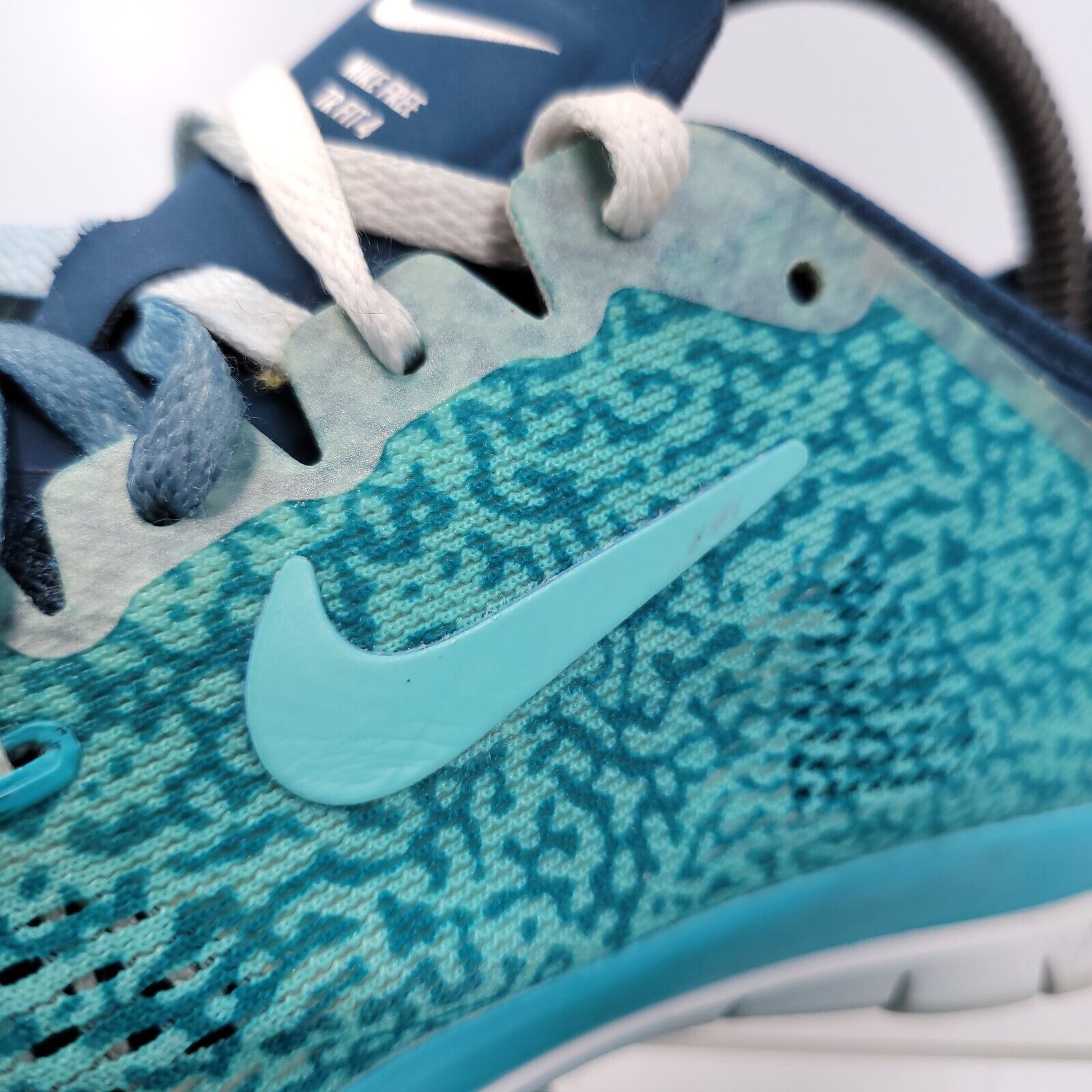 Nike Nike Free TR Fit 4 Shoe Women Size 7.5 629832-303 Blue White Size US 7.5 / IT 37.5 - 8 Thumbnail