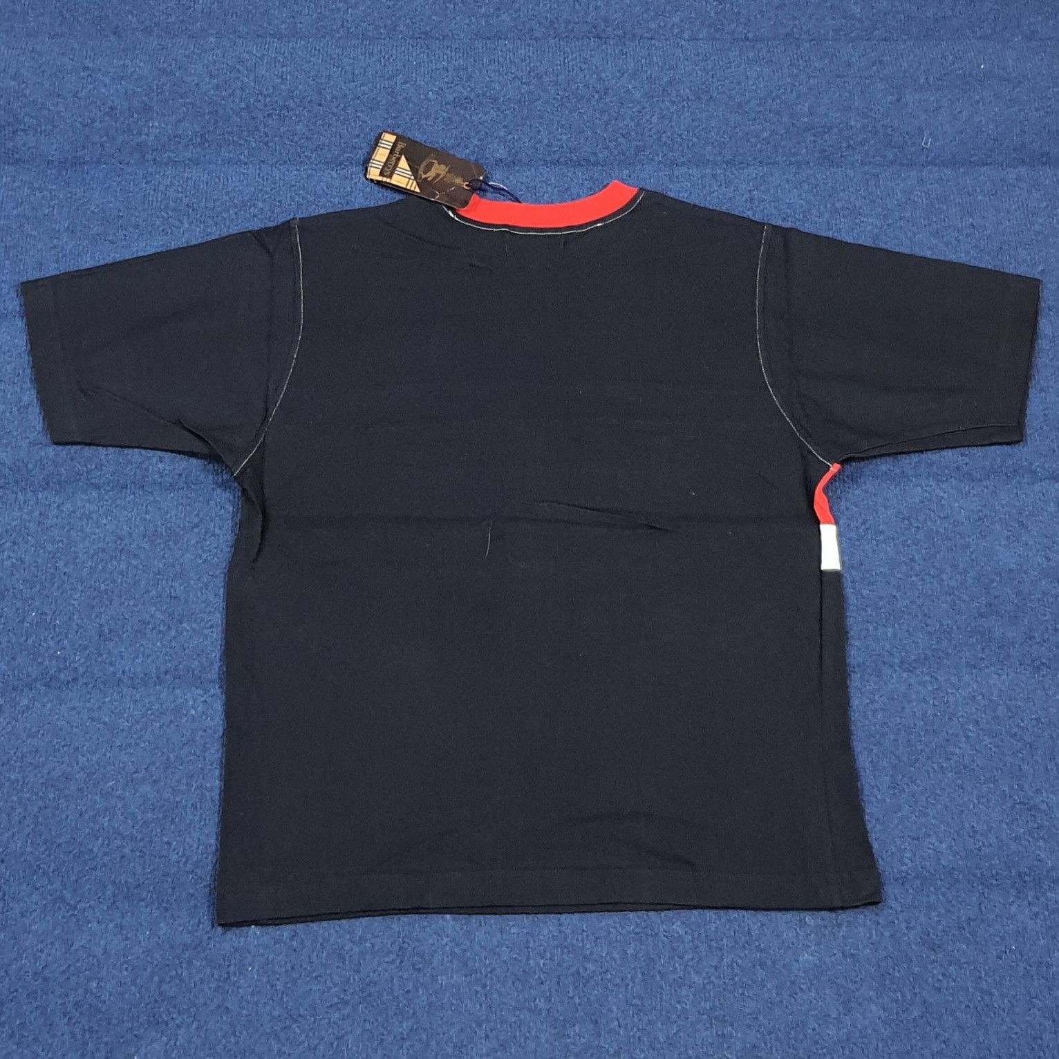 Burberry Vintage Burberrys London Striped Deadstock Tshirt C299N13 Size US M / EU 48-50 / 2 - 4 Thumbnail