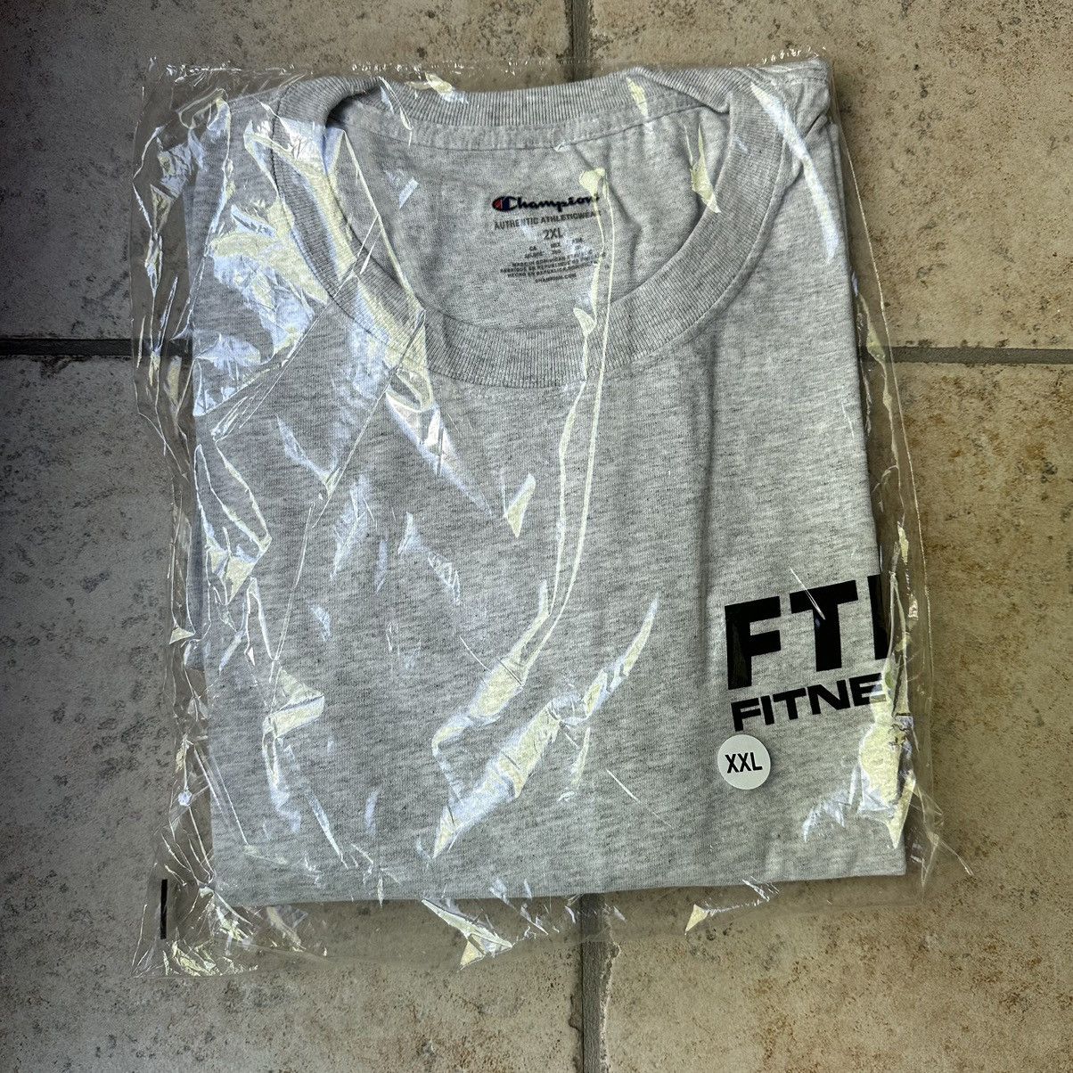 Image of Fuck The Population Ftp Fitness Tee (Ash) Size Xxl, Men's