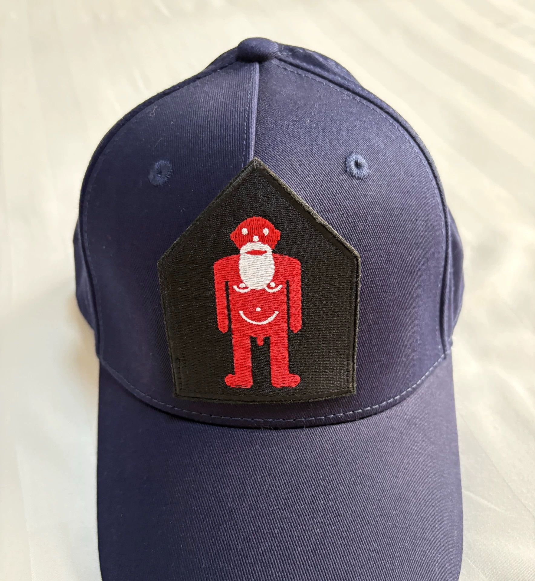 Walter Van Beirendonck WALTER VAN BEIRENDONCK x DSM Hut Cap 3D Old Man Embroidery Size ONE SIZE - 9 Thumbnail