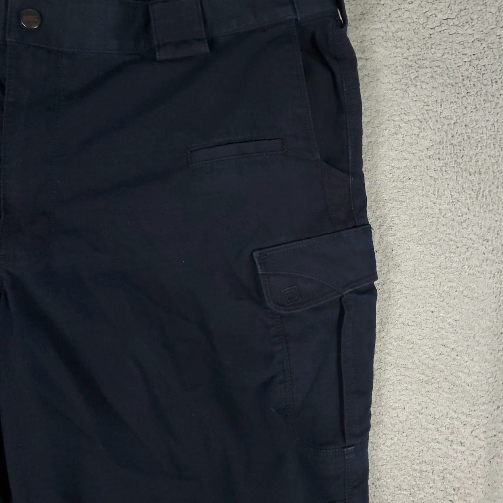Vintage 5.11 Tactical Pants Size 44x32 Navy Blue Outdoors Cargo Trousers Mens Size US 44 / EU 60 - 3 Thumbnail