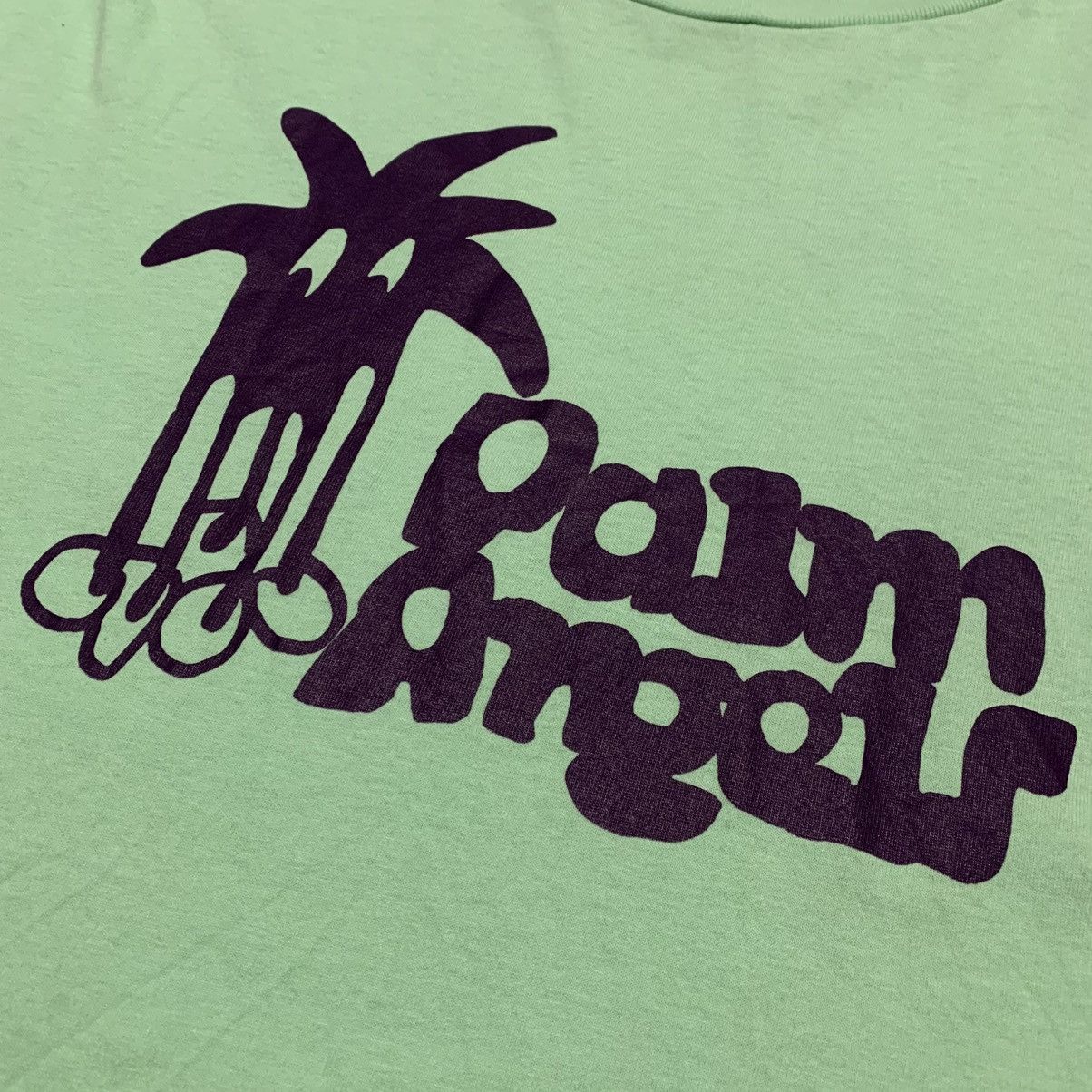 Palm Angels Palm Angels Large Tee Sketchy Douby Classic Mint Green Size US L / EU 52-54 / 3 - 3 Thumbnail