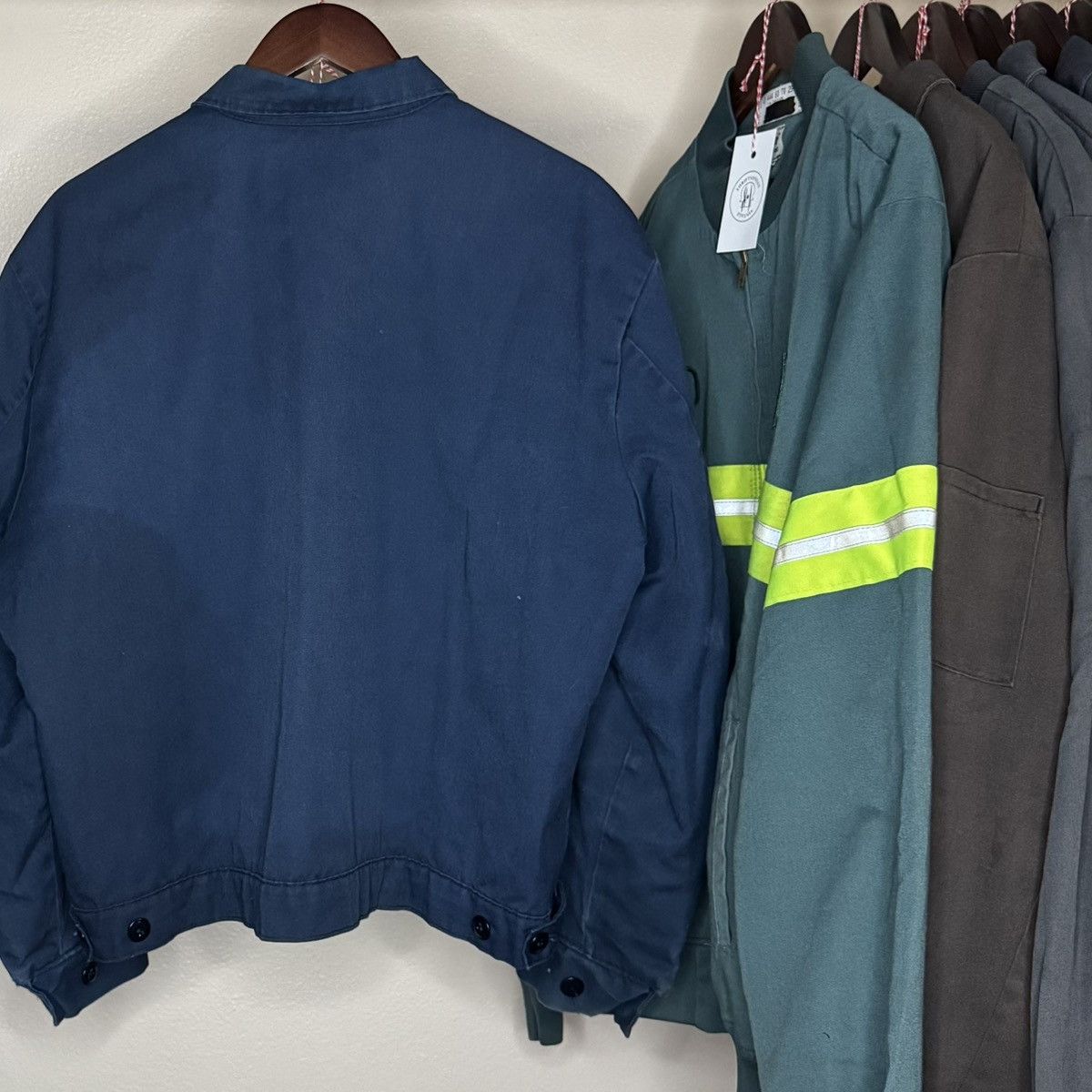 Red Kap trashed faded distressed 80s red kap “snow” work jacket Size US XL / EU 56 / 4 - 2 Thumbnail