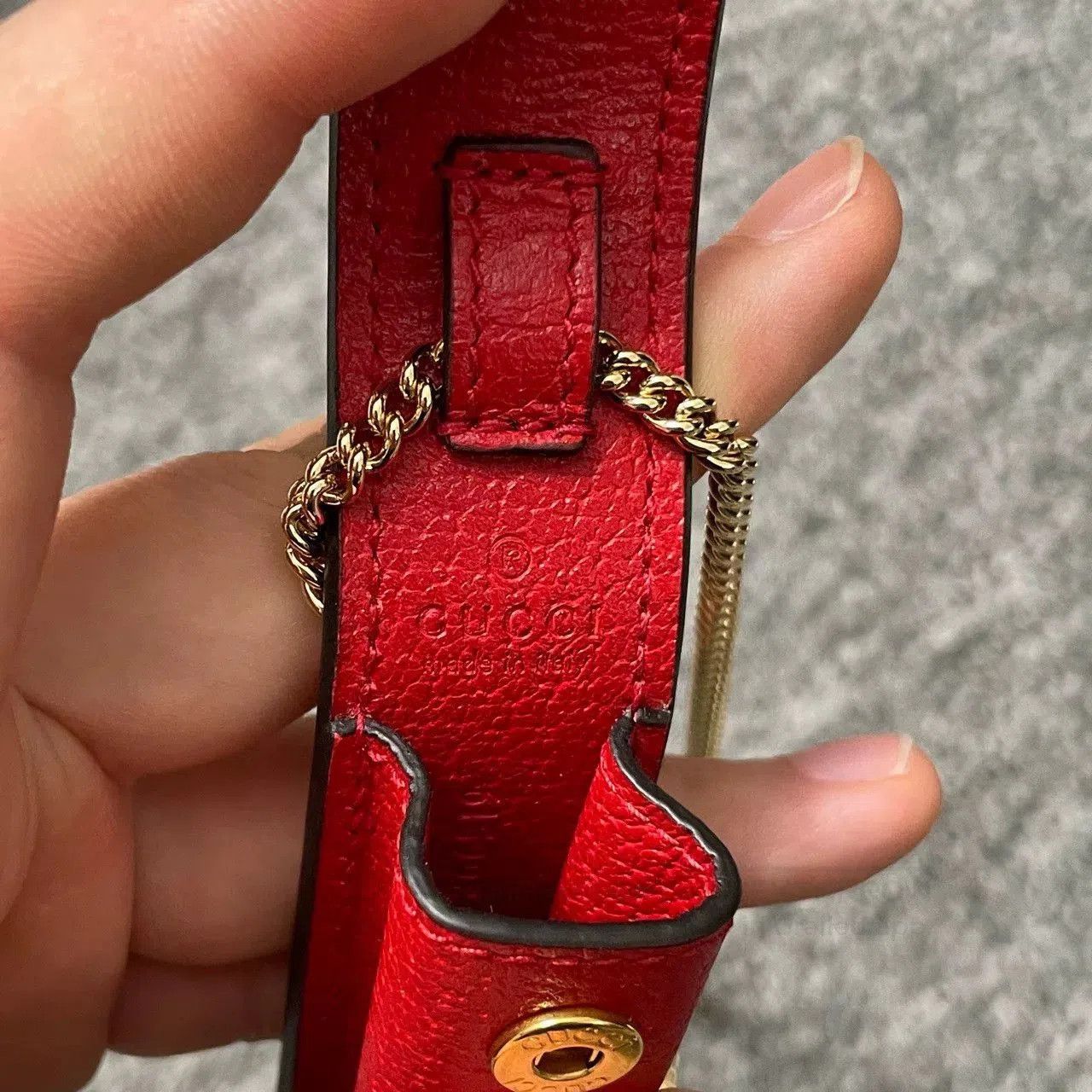 Gucci Gucci Lipstick Case Pendant. Size ONE SIZE - 4 Thumbnail