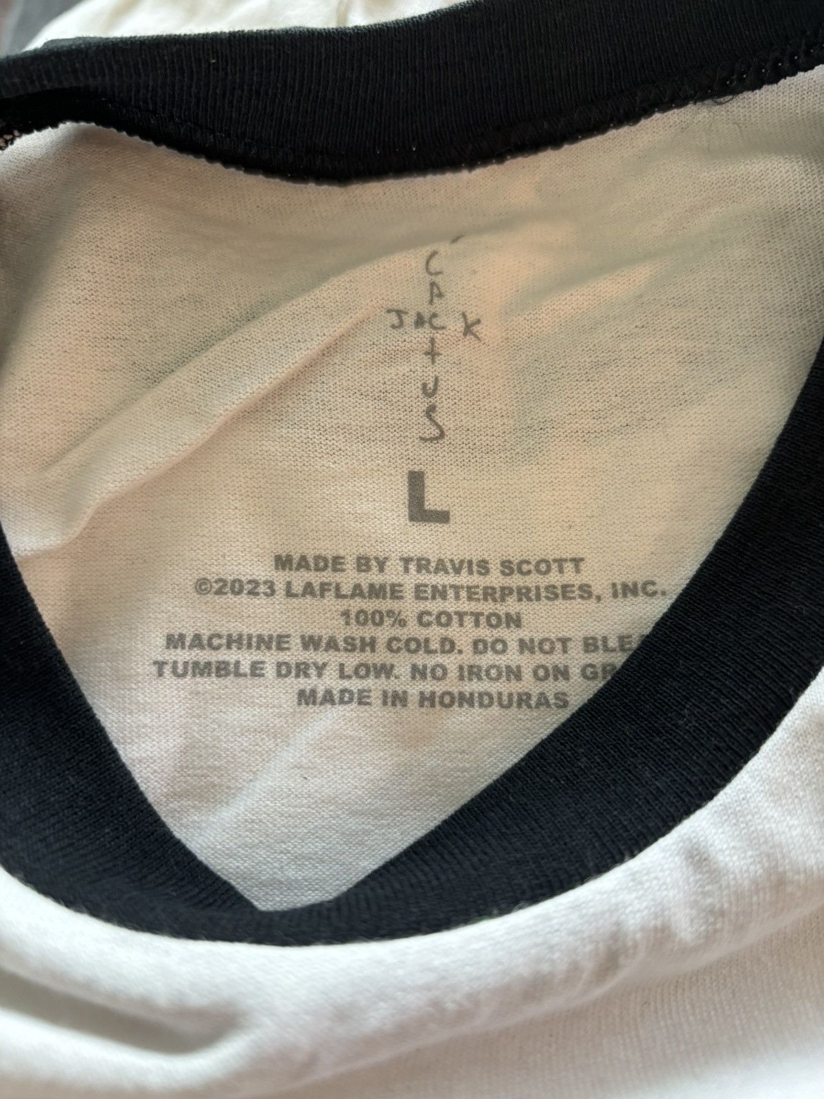 Travis Scott Cactus Jack 2023 Celebrity Softball Classic Raglan Size US L / EU 52-54 / 3 - 5 Thumbnail