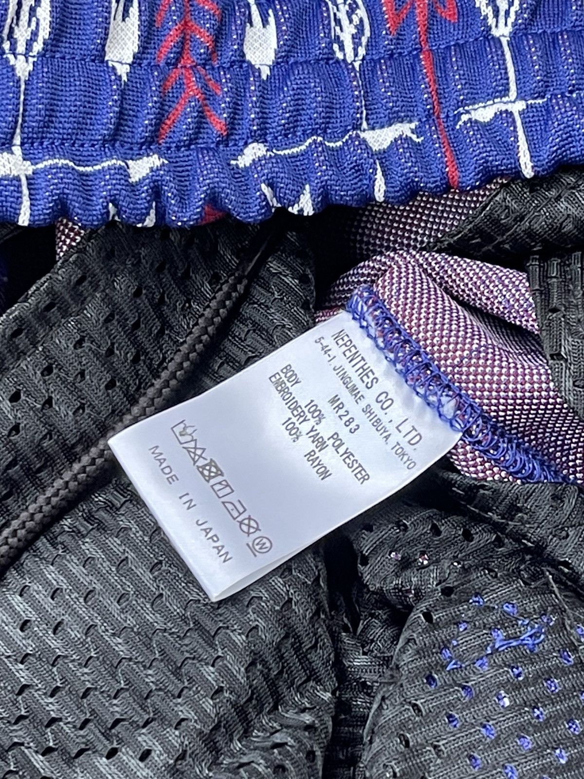 Needles !DS! DS23 Needles "Arrows" Butterfly Logo Blue Track Pants Size US 32 / EU 48 - 22 Thumbnail