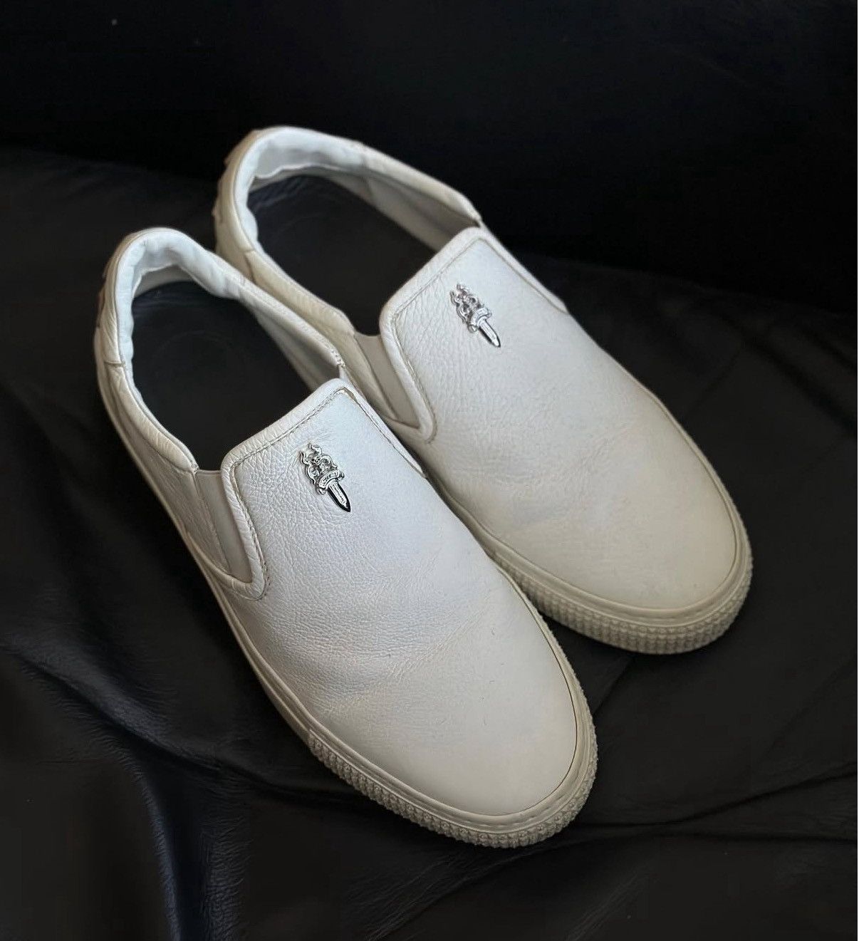 Chrome Hearts CHROME HEARTS dagger slip ons (37) rare!! Size US 7 / IT 37 - 3 Thumbnail
