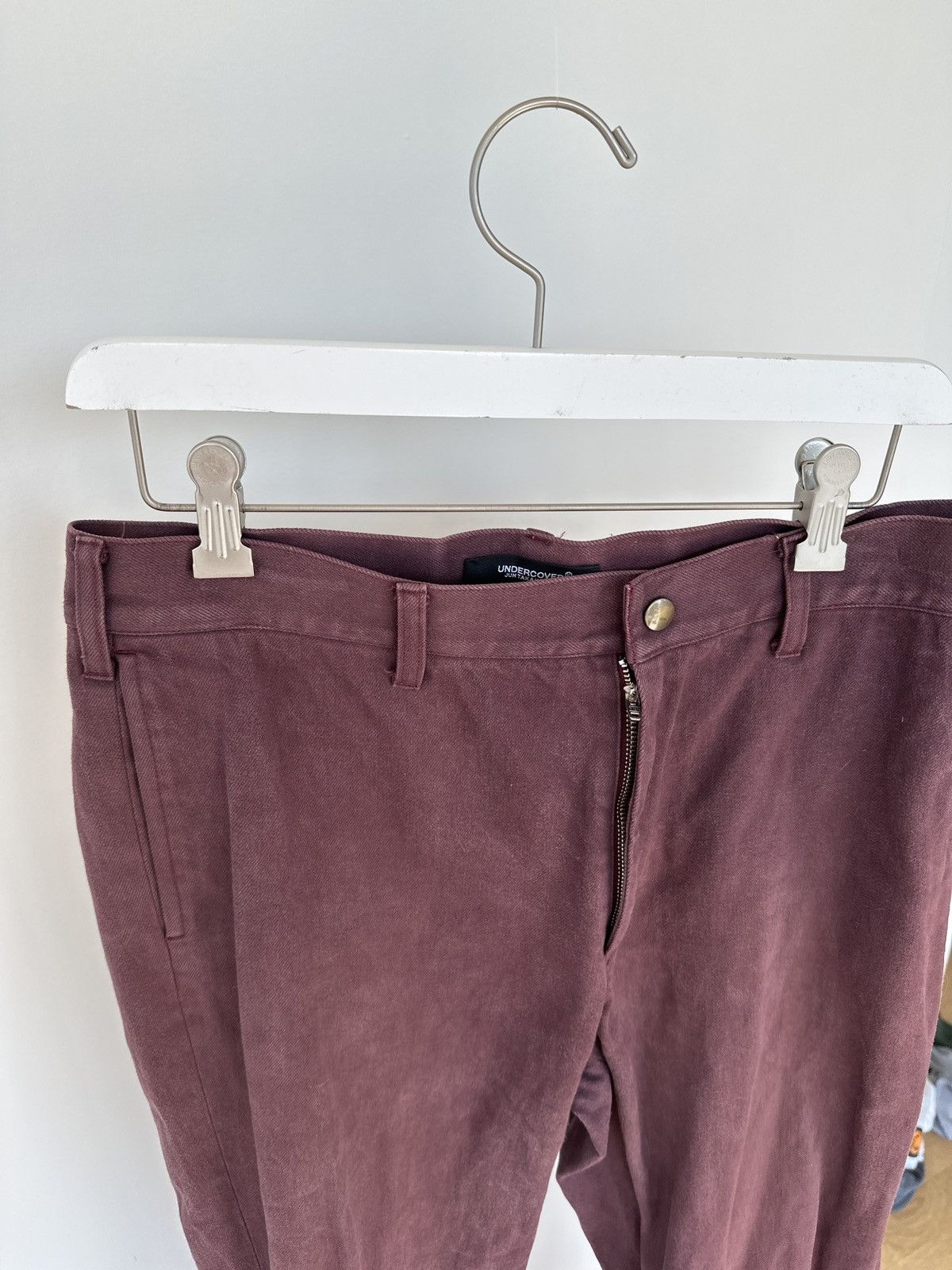 Undercover Wine colored Juna Takahashi x Undercover Size US 31 - 3 Thumbnail