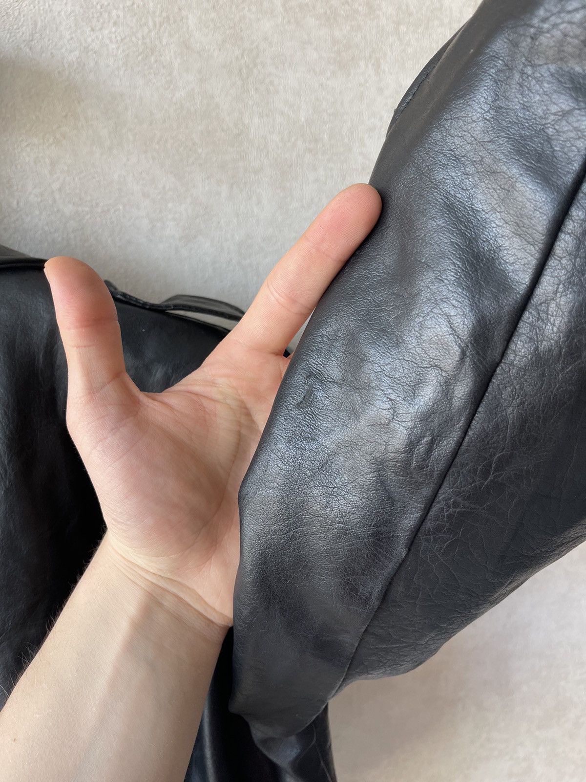 Vintage Vintage Faux Leather Perfecto Biker Jacket / Double Rider Size XS / US 0-2 / IT 36-38 - 21 Thumbnail