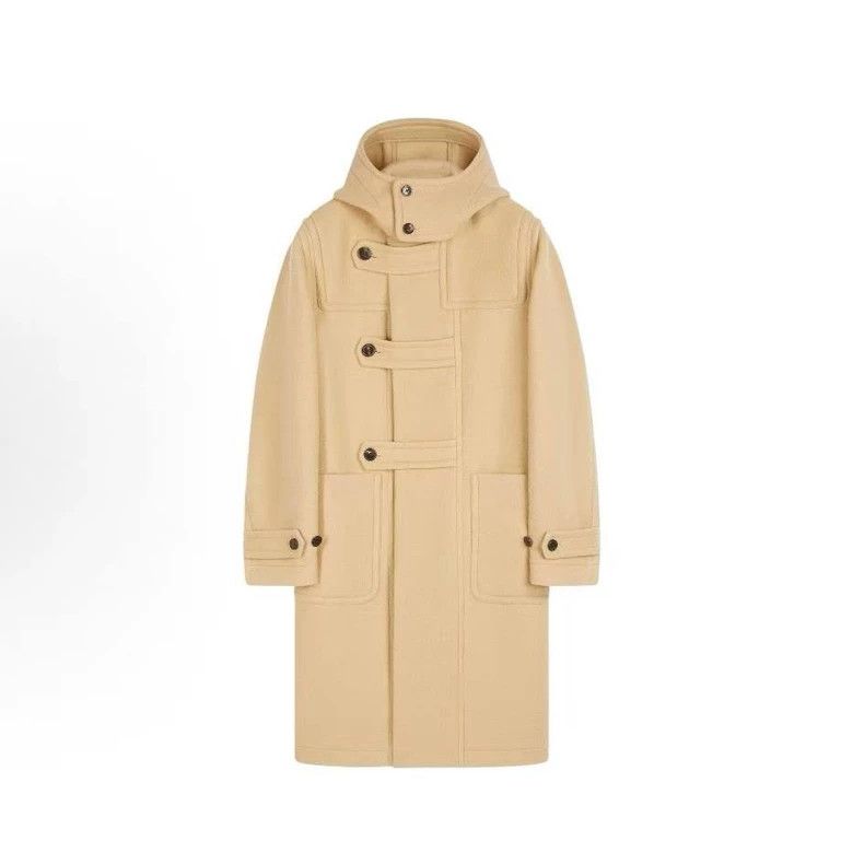 Dries Van Noten Dries Van Noten FW24 Wool Hooded Coat XL Size US XL / EU 56 / 4 - 1 Thumbnail