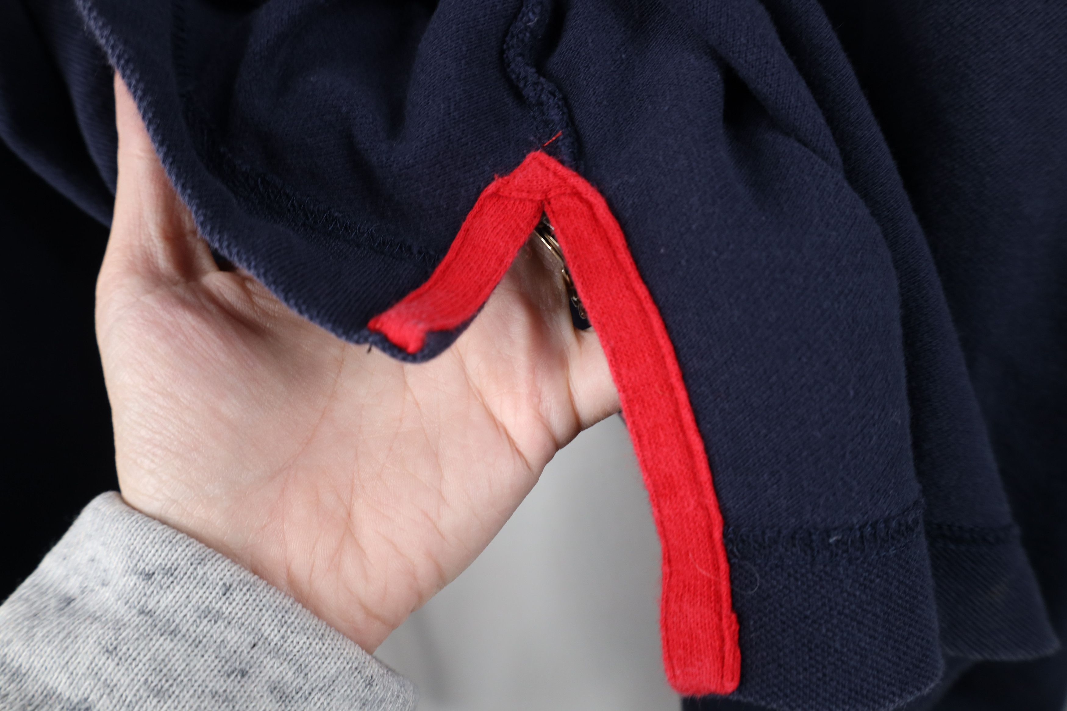 Nautica Vintage 90s Nautica Long Sleeve Rugby Polo Shirt Blue Size US L / EU 52-54 / 3 - 8 Thumbnail