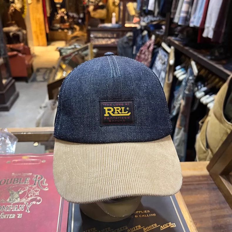 RRL Ralph Lauren RRL Denim Baseball Cap - dmc Size ONE SIZE - 1 Thumbnail