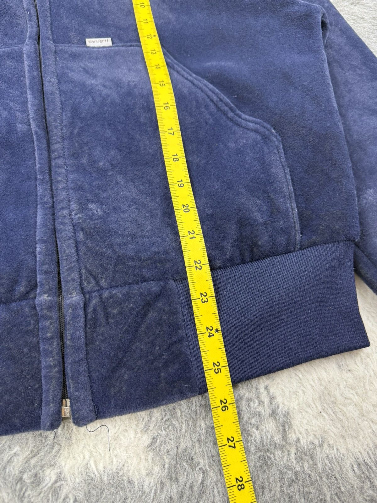 Carhartt Vintage RARE 70s CARHARTT Suede/Velvet TALON USA 🇺🇸 Zip Up Size US M / EU 48-50 / 2 - 14 Thumbnail