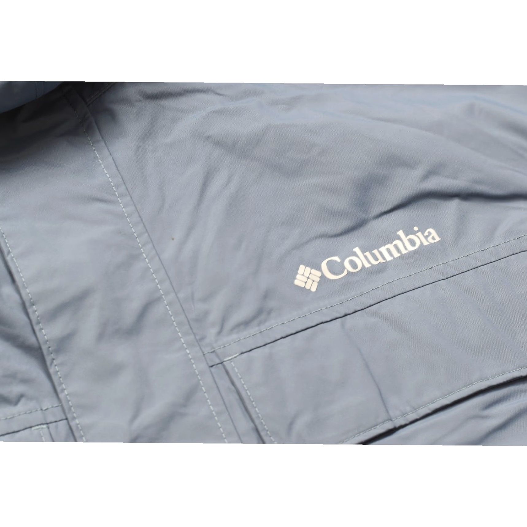 Vintage Columbia Mens XXL Blue Hooded Omni-Tech Waterproof Rain Jacket Shell XM0775 Jacket Mens Outdoor Rain Coat Hooded Waterproof Size US XXL / EU 58 / 5 - 7 Thumbnail