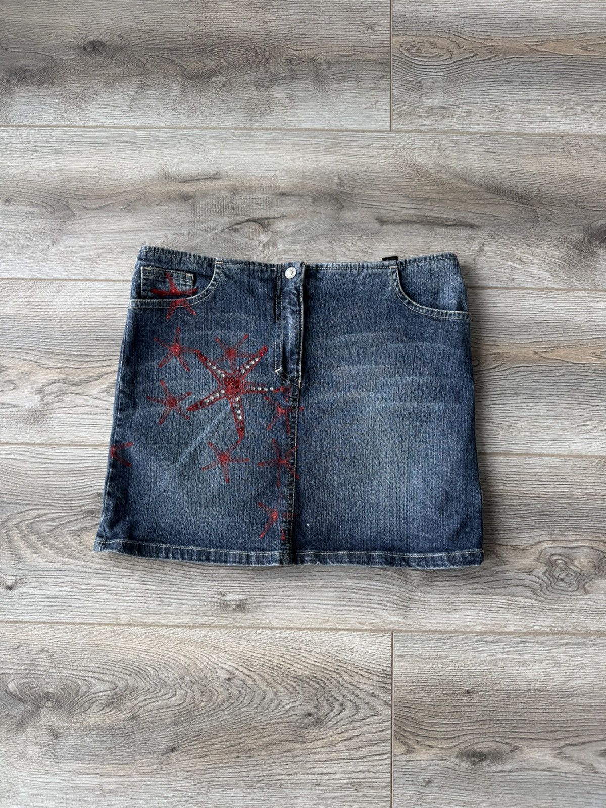 Versace Jeans Couture Versace Jeans Couture Y2k Mini Skirt Size 26" / US 2 / IT 38 - 1 Thumbnail